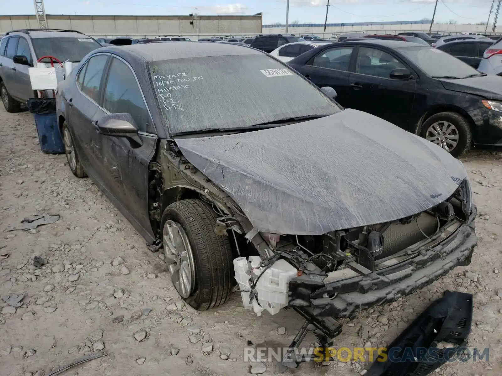 1 Photograph of a damaged car 4T1C11AK6LU882302 TOYOTA CAMRY 2020