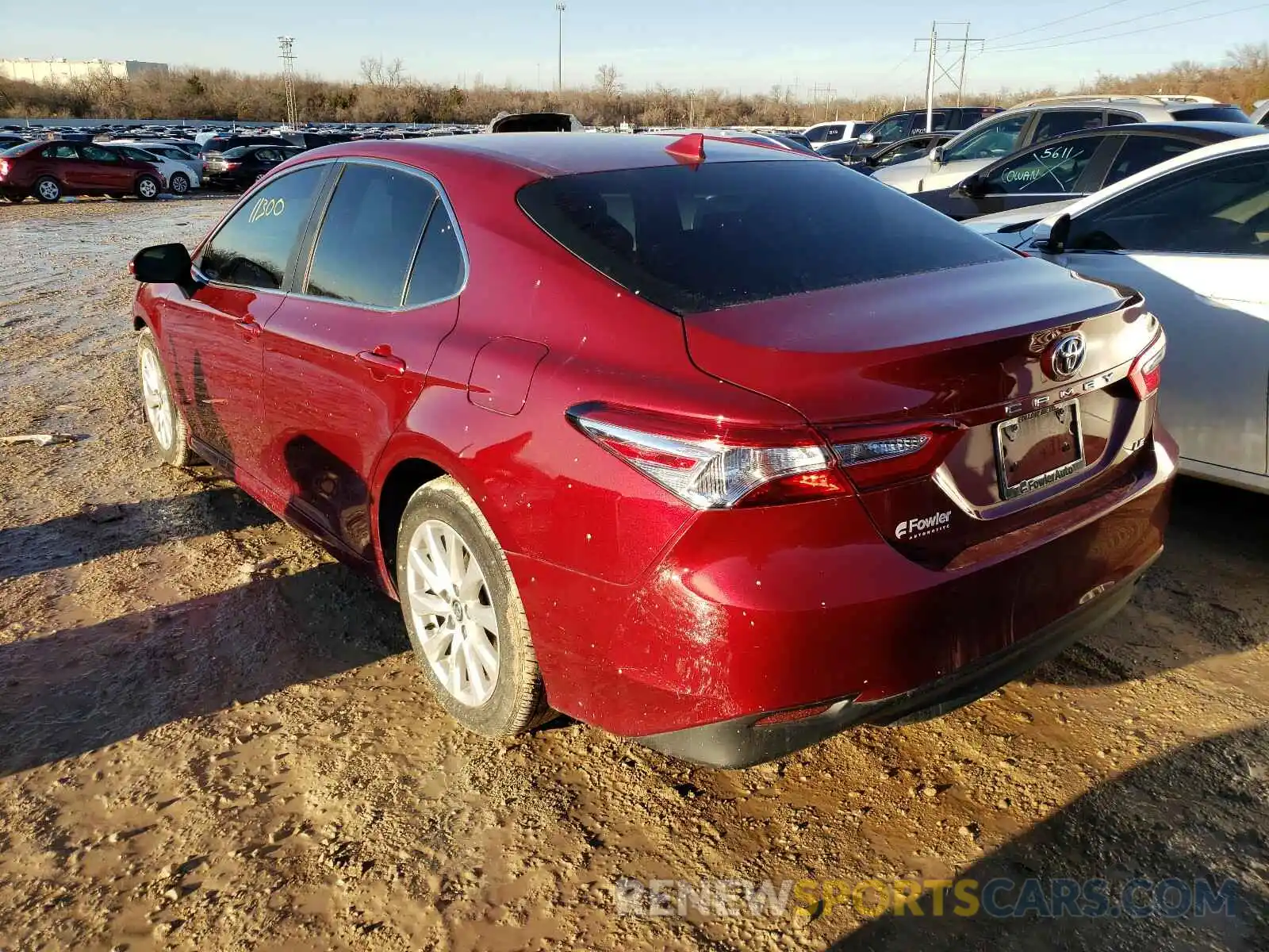 3 Photograph of a damaged car 4T1C11AK6LU885247 TOYOTA CAMRY 2020