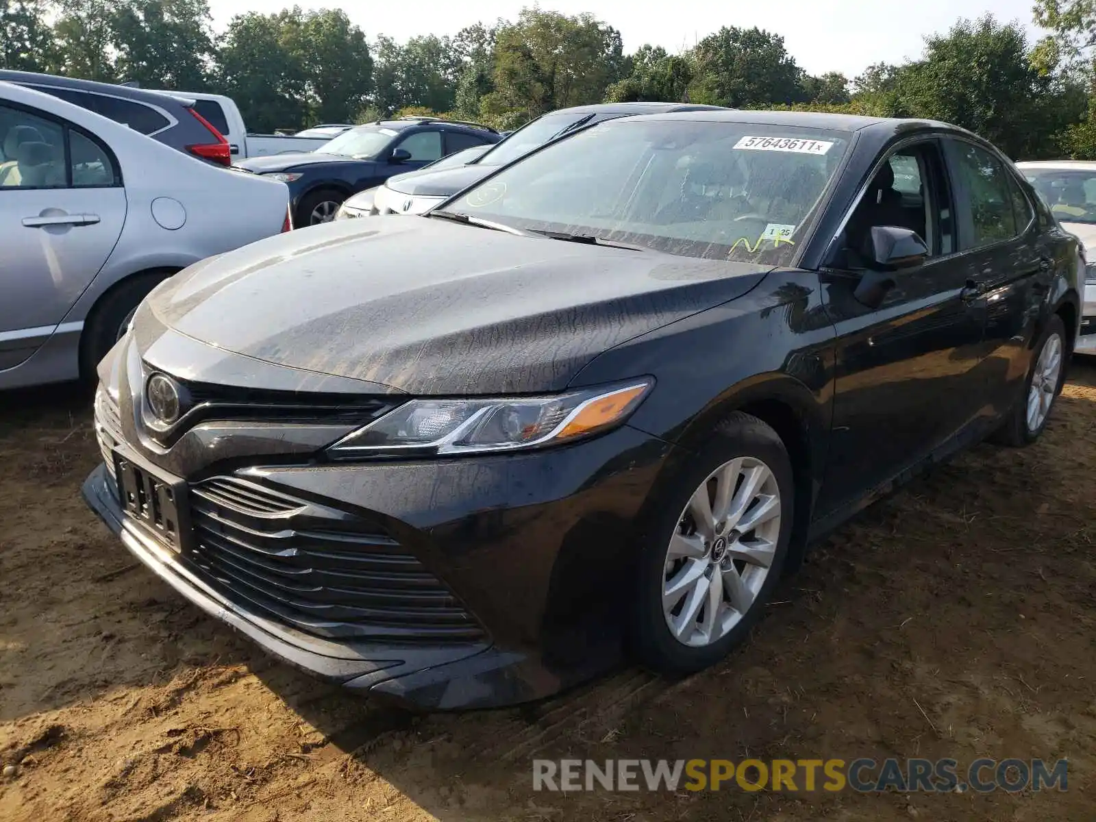 2 Photograph of a damaged car 4T1C11AK6LU889900 TOYOTA CAMRY 2020