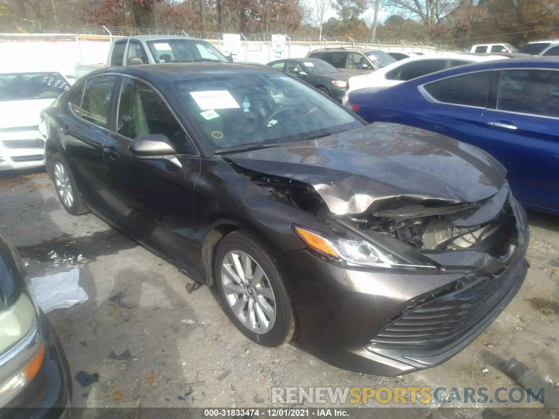 1 Photograph of a damaged car 4T1C11AK6LU893123 TOYOTA CAMRY 2020