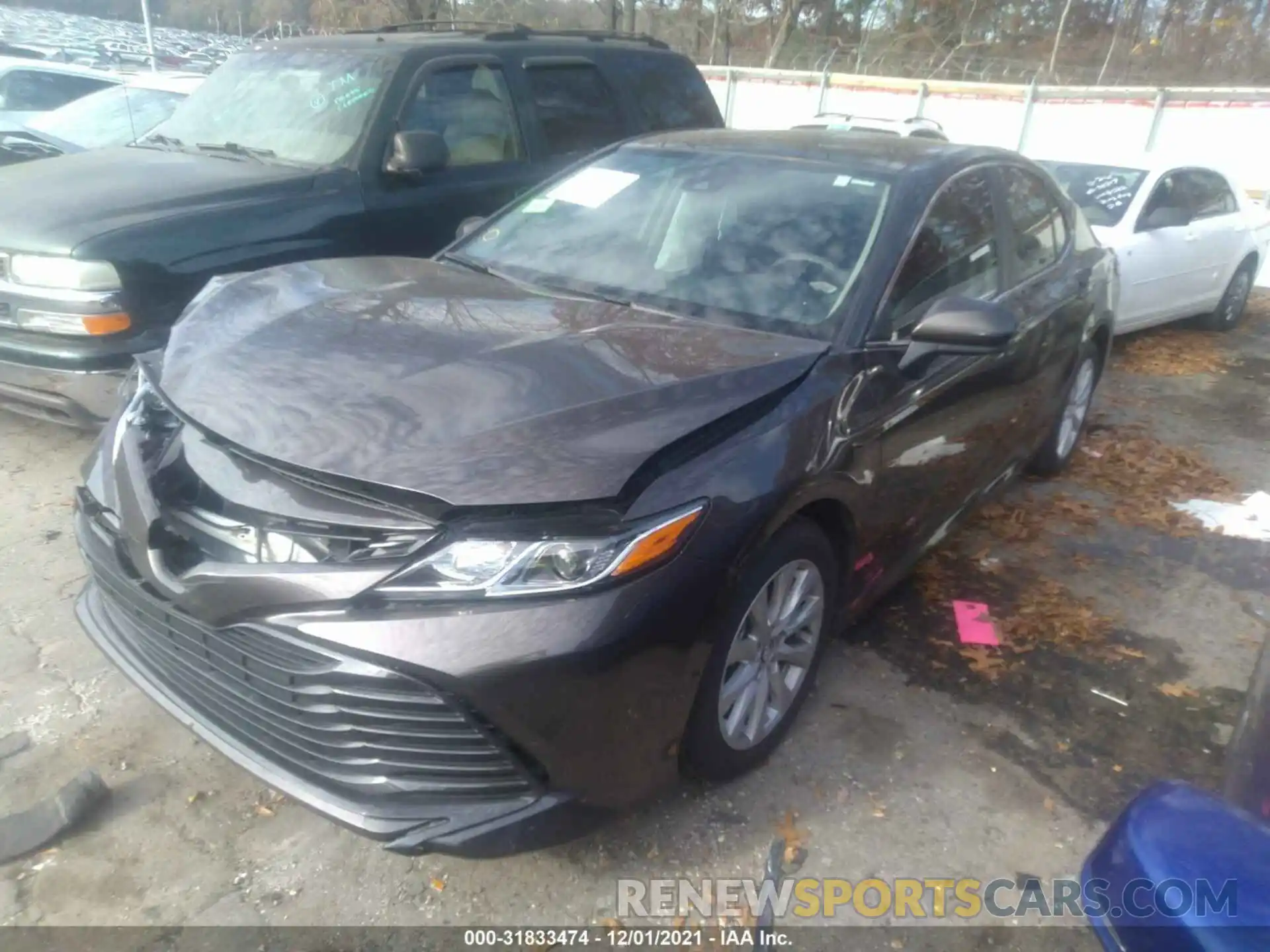 2 Photograph of a damaged car 4T1C11AK6LU893123 TOYOTA CAMRY 2020