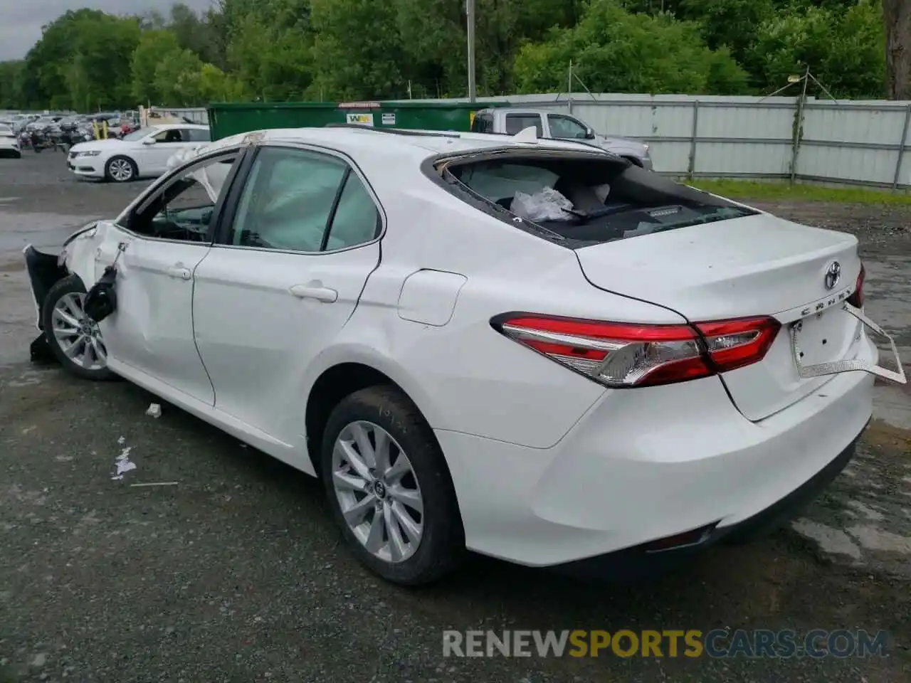 3 Photograph of a damaged car 4T1C11AK6LU895079 TOYOTA CAMRY 2020