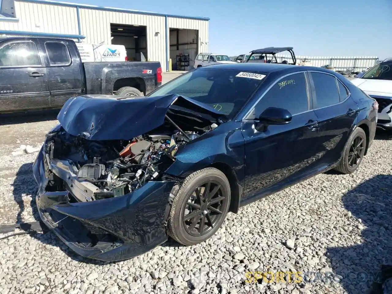 2 Photograph of a damaged car 4T1C11AK6LU897351 TOYOTA CAMRY 2020