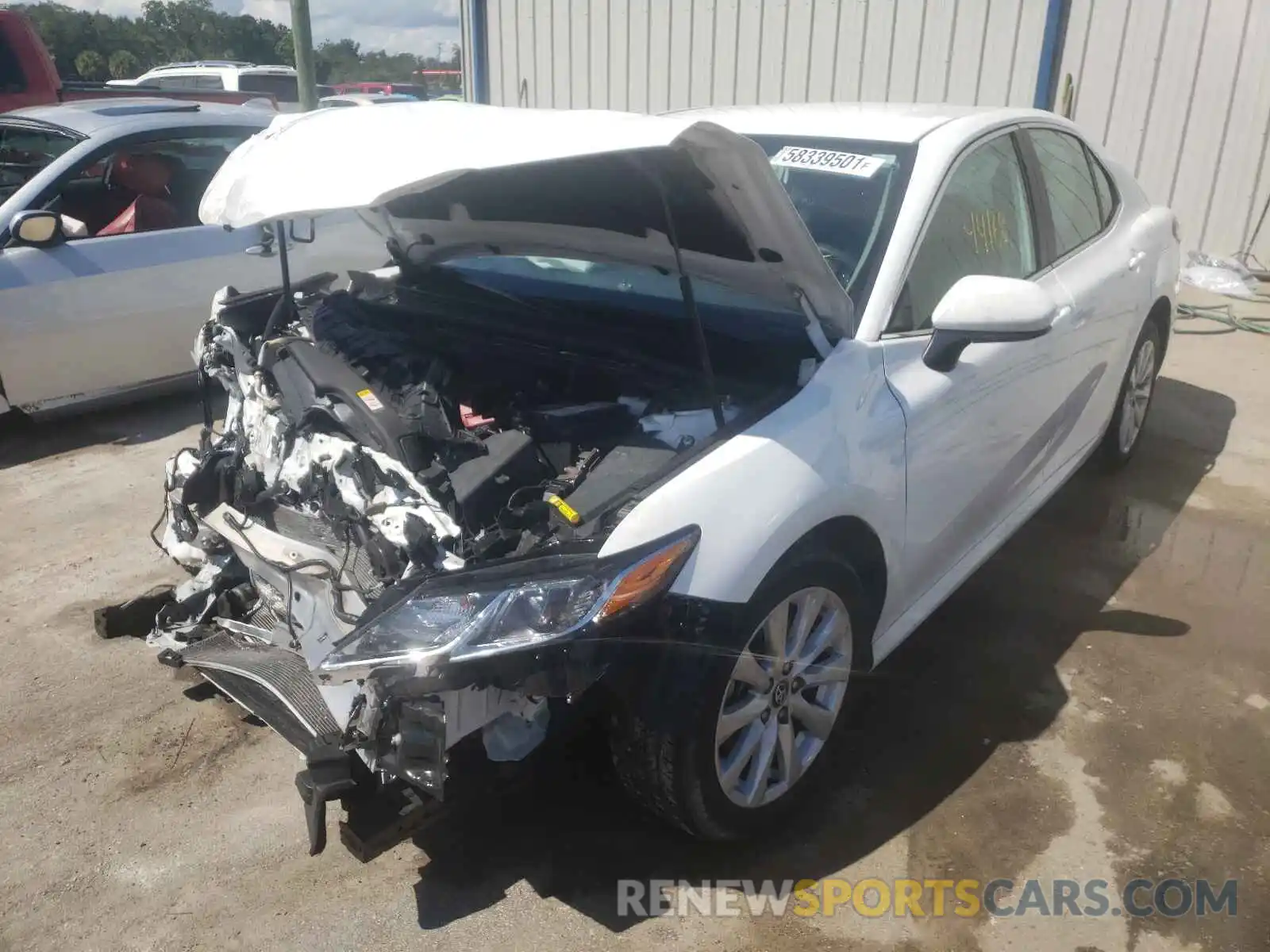 2 Photograph of a damaged car 4T1C11AK6LU899990 TOYOTA CAMRY 2020