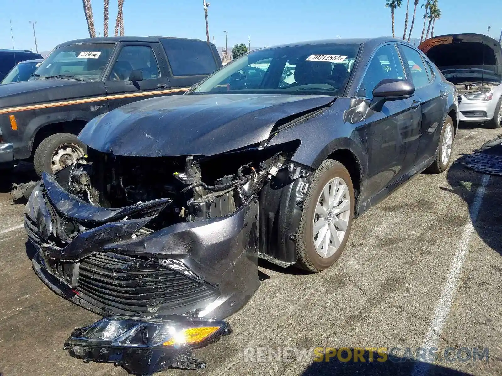 2 Photograph of a damaged car 4T1C11AK6LU900409 TOYOTA CAMRY 2020