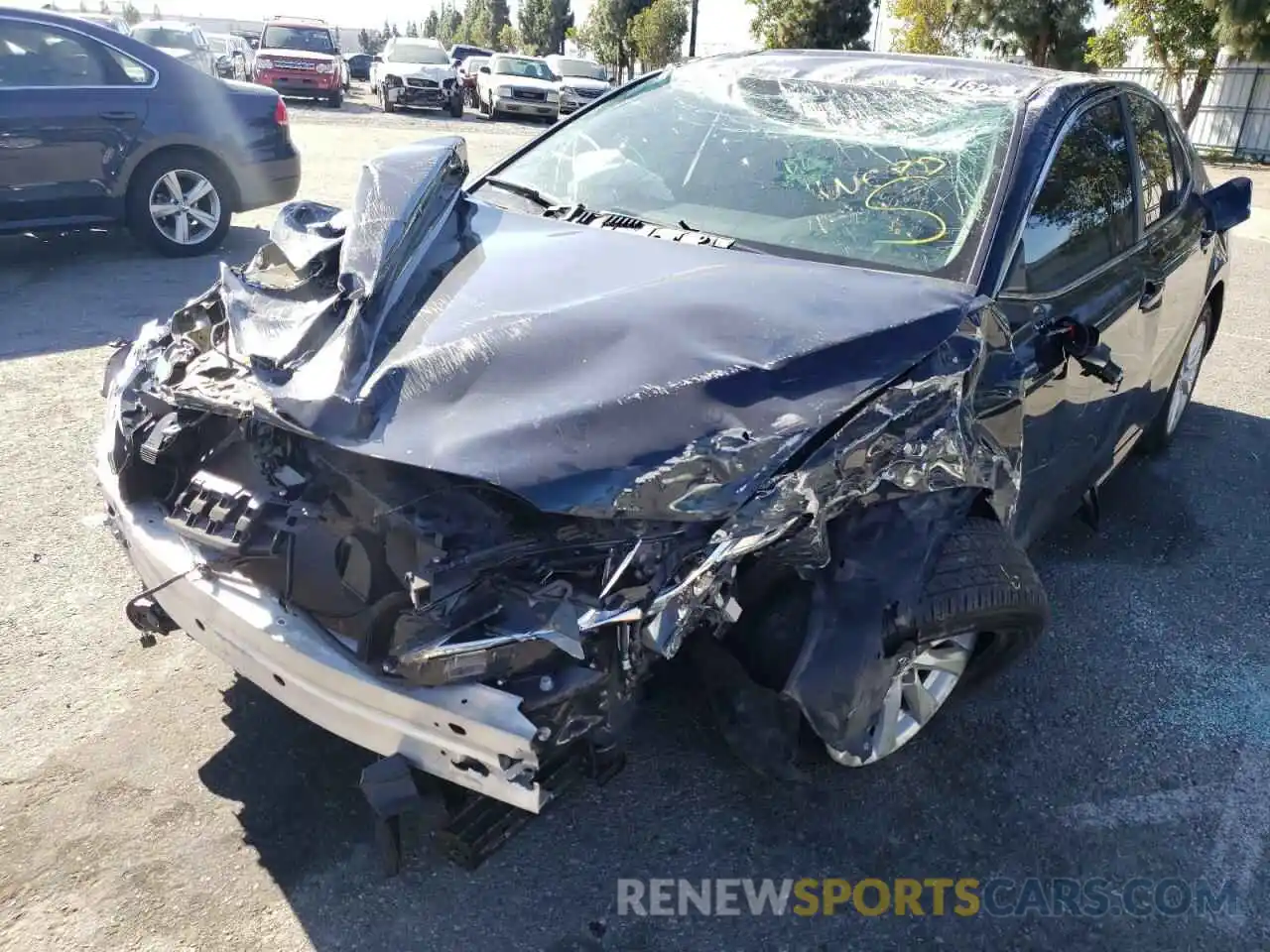 2 Photograph of a damaged car 4T1C11AK6LU903360 TOYOTA CAMRY 2020