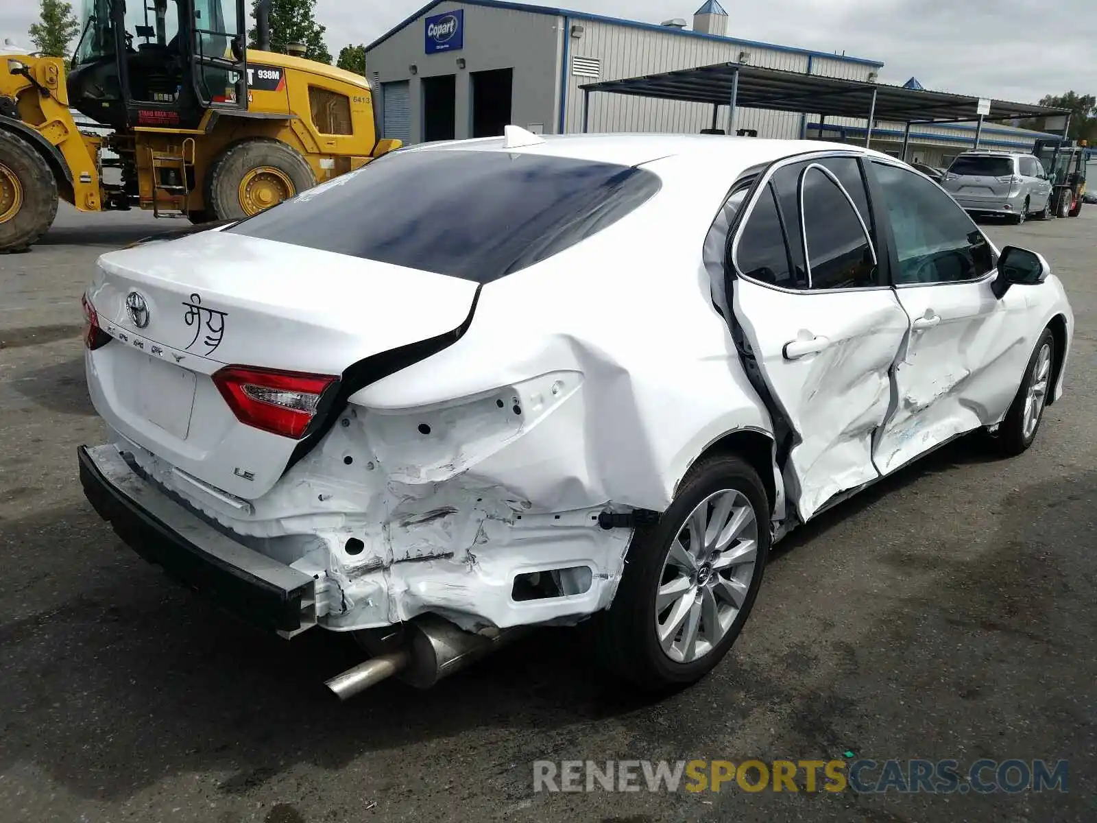 4 Photograph of a damaged car 4T1C11AK6LU906484 TOYOTA CAMRY 2020