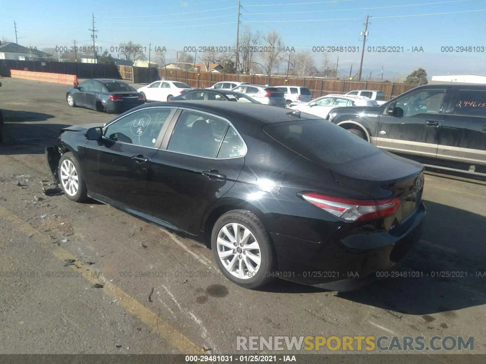 3 Photograph of a damaged car 4T1C11AK6LU913774 TOYOTA CAMRY 2020