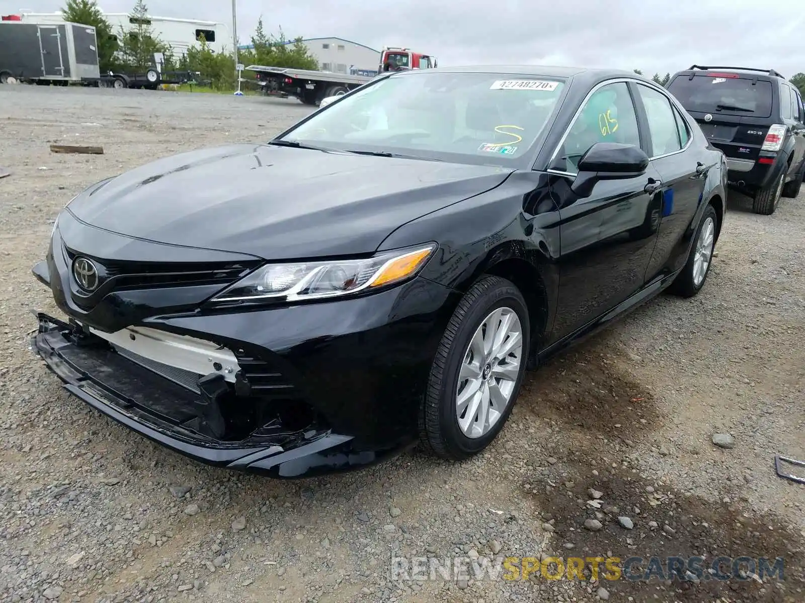 2 Photograph of a damaged car 4T1C11AK6LU936665 TOYOTA CAMRY 2020