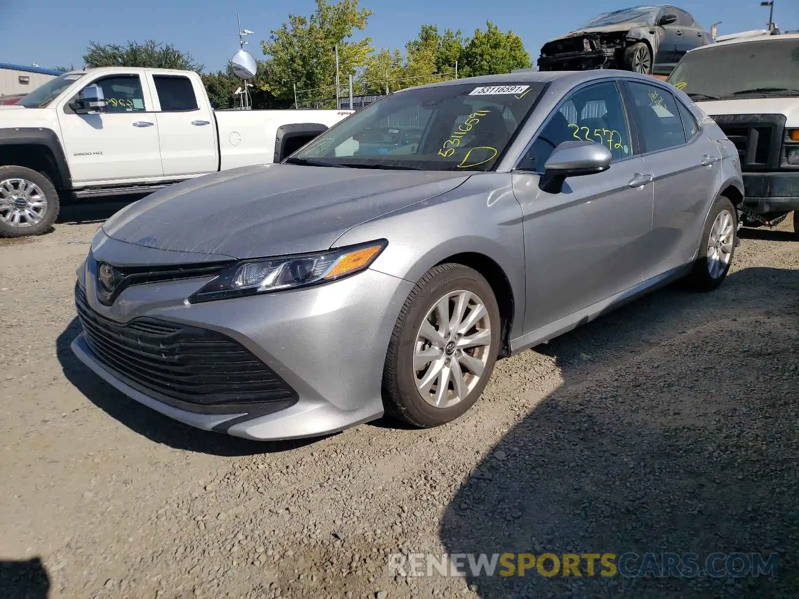 2 Photograph of a damaged car 4T1C11AK6LU939100 TOYOTA CAMRY 2020