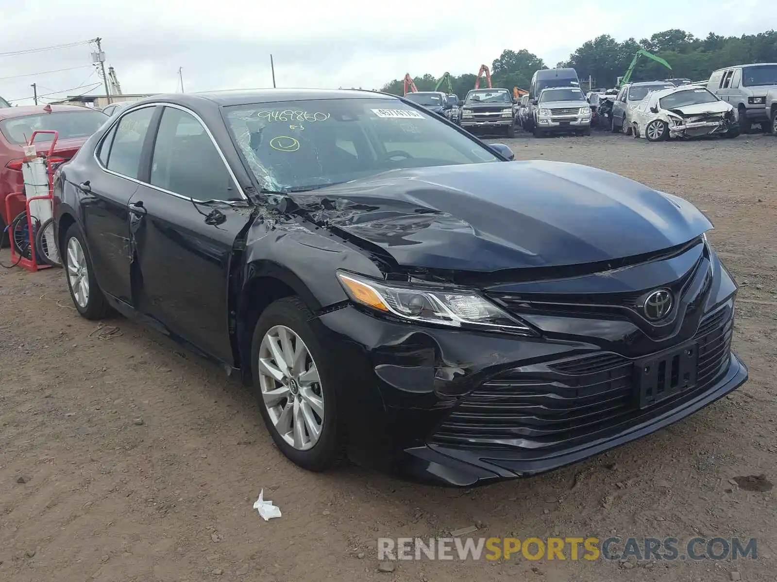 1 Photograph of a damaged car 4T1C11AK6LU942742 TOYOTA CAMRY 2020