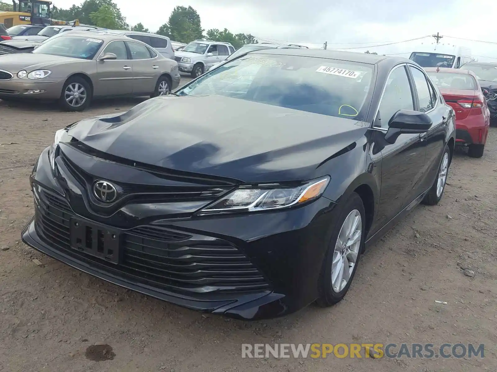 2 Photograph of a damaged car 4T1C11AK6LU942742 TOYOTA CAMRY 2020