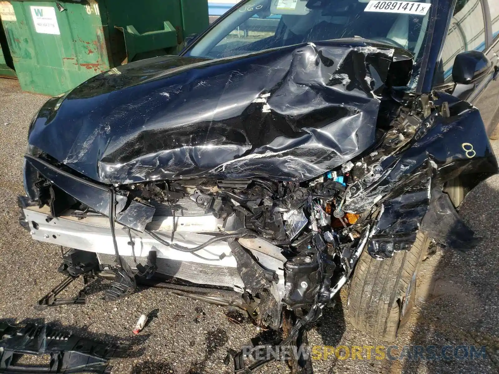 9 Photograph of a damaged car 4T1C11AK6LU948556 TOYOTA CAMRY 2020