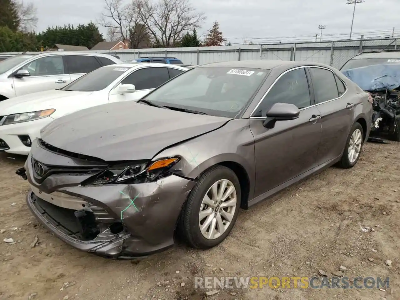 2 Photograph of a damaged car 4T1C11AK6LU959041 TOYOTA CAMRY 2020