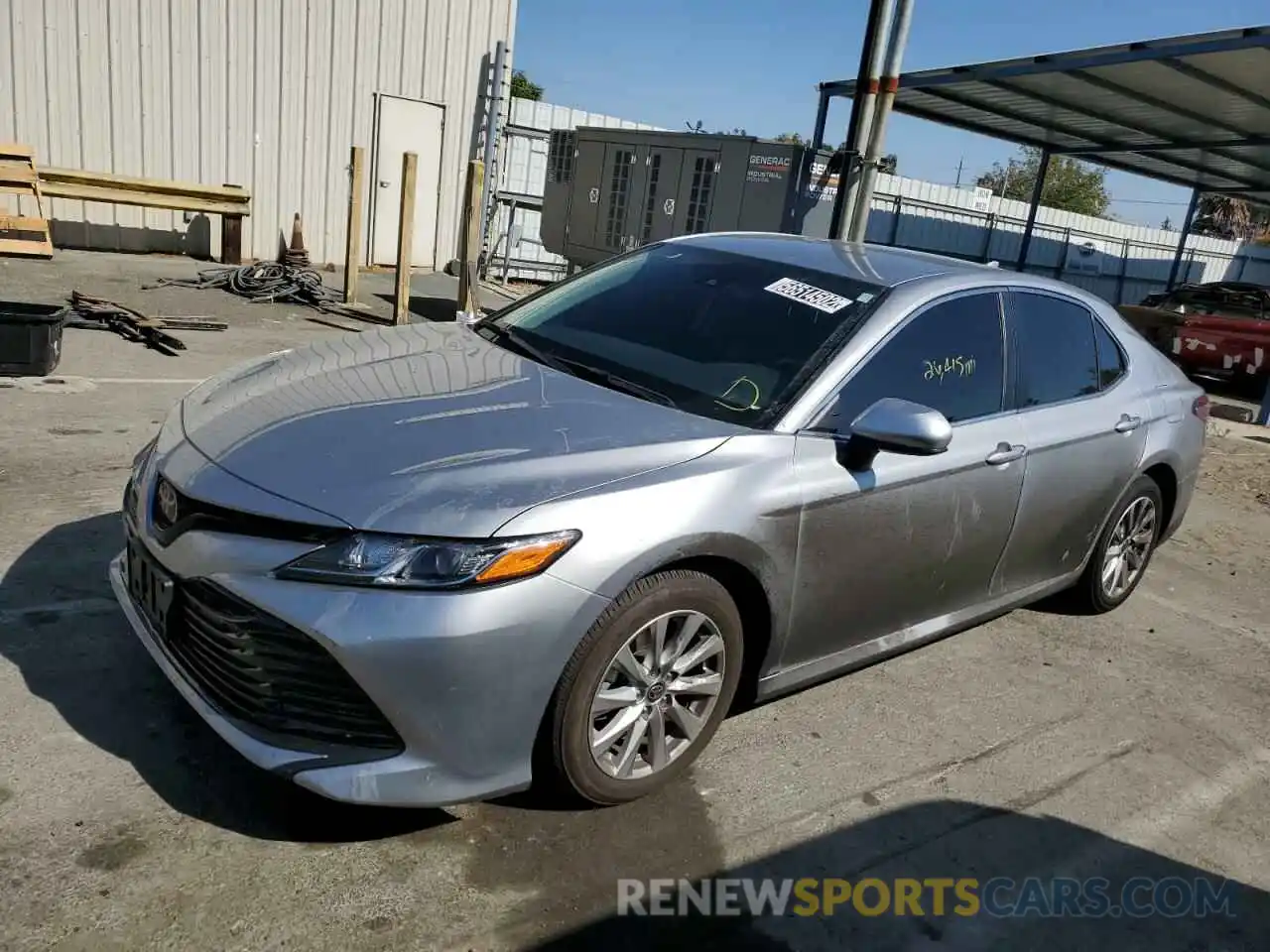 2 Photograph of a damaged car 4T1C11AK6LU963705 TOYOTA CAMRY 2020