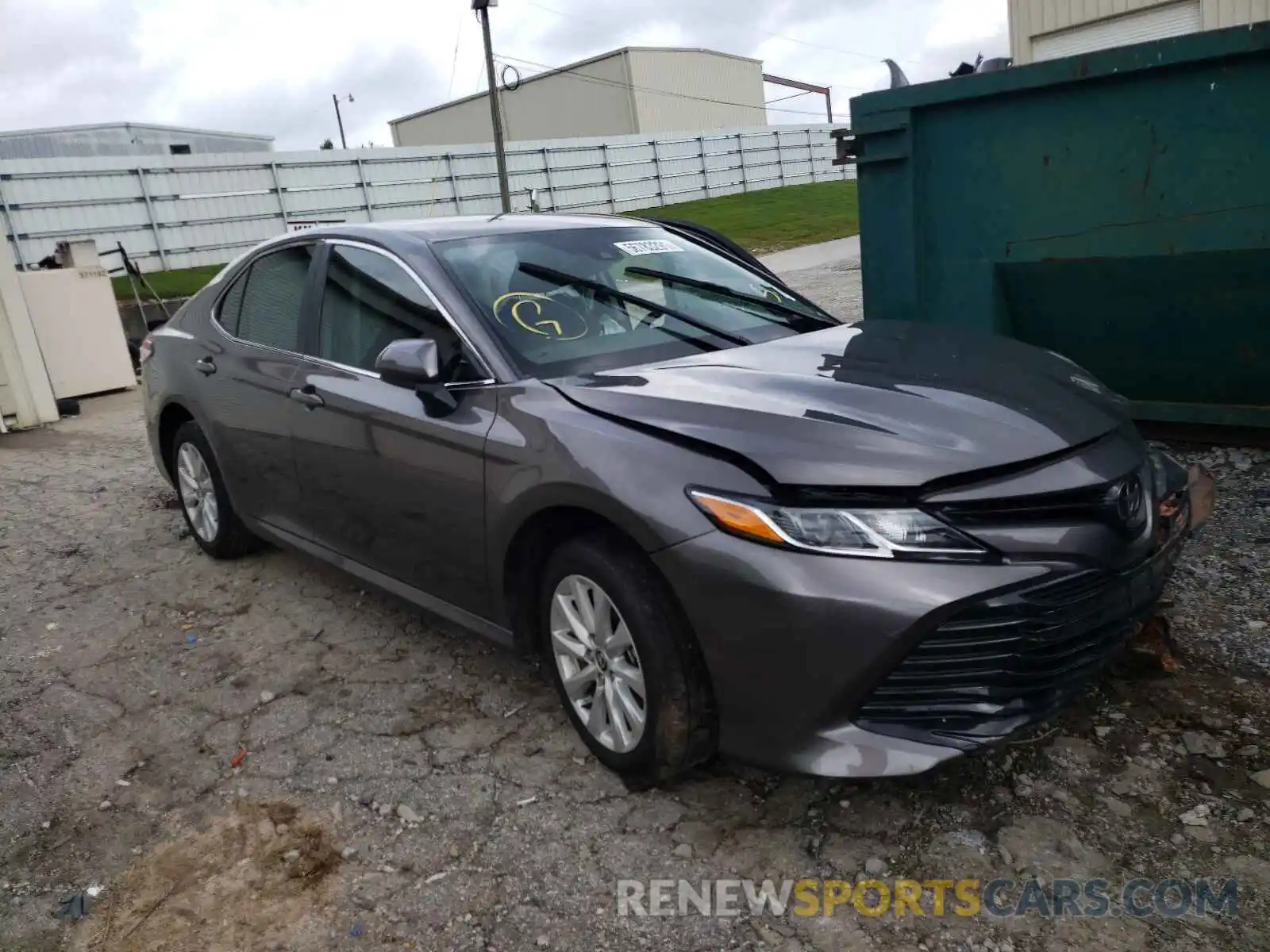 1 Photograph of a damaged car 4T1C11AK6LU963882 TOYOTA CAMRY 2020