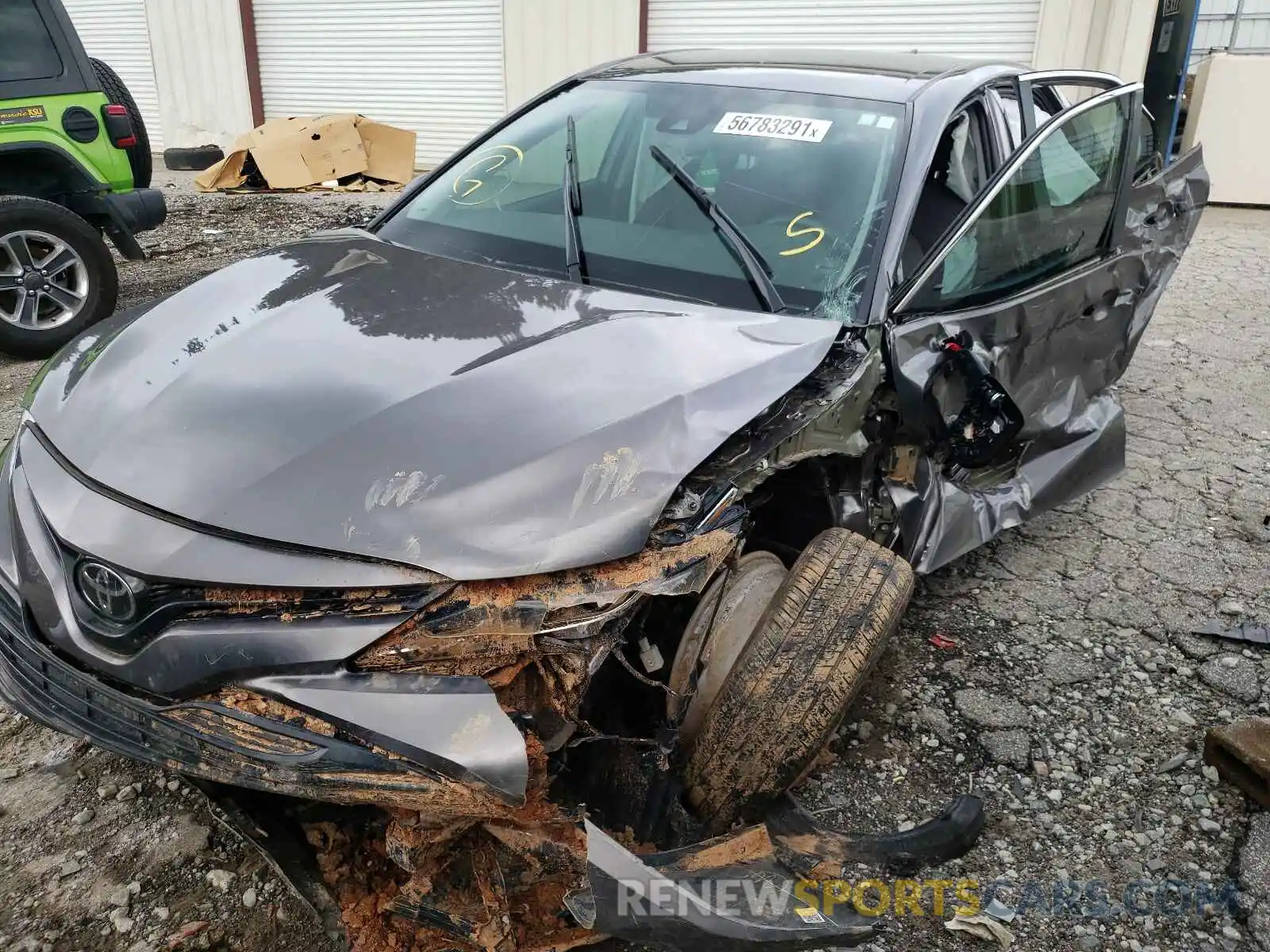 2 Photograph of a damaged car 4T1C11AK6LU963882 TOYOTA CAMRY 2020