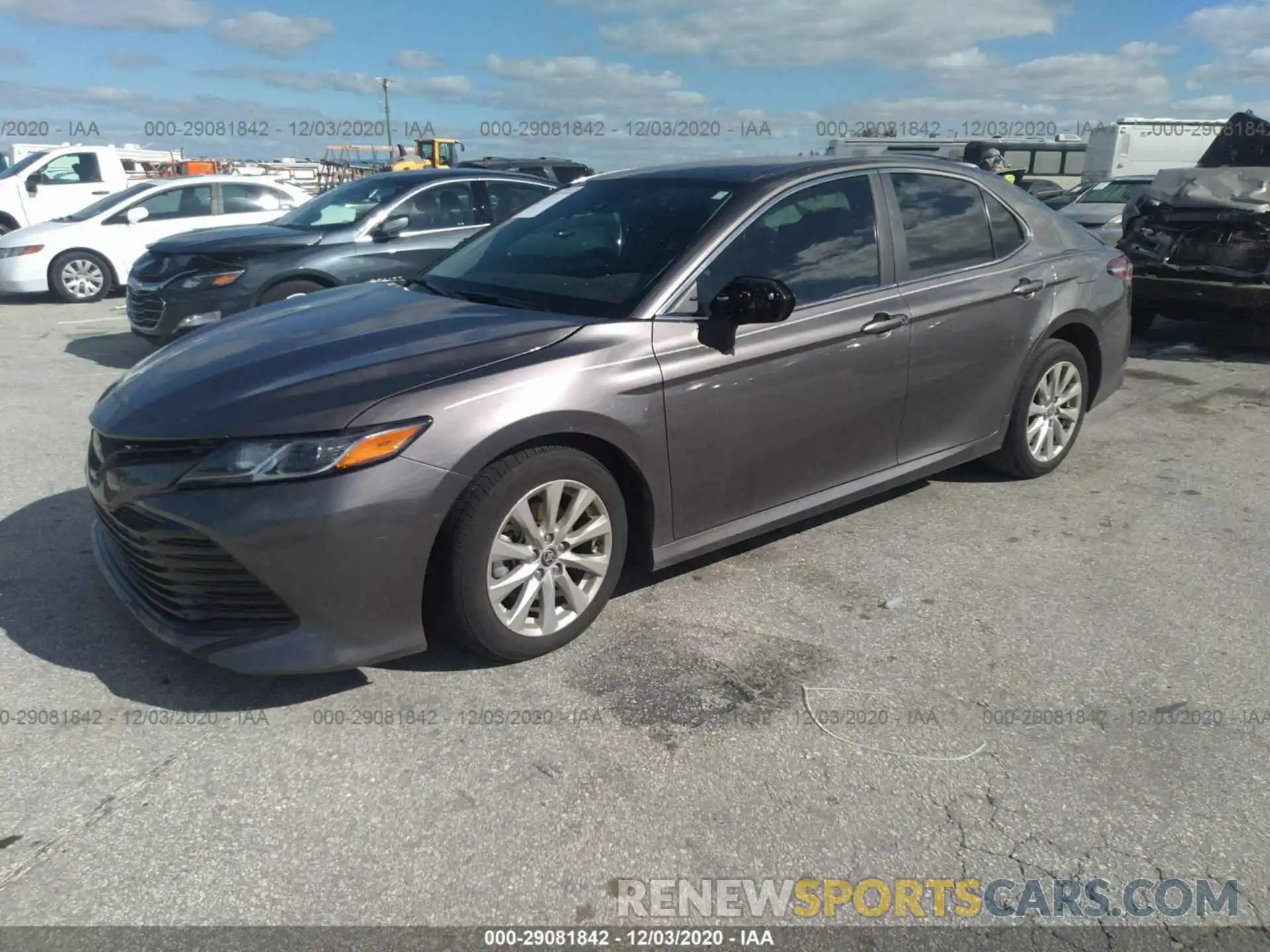 2 Photograph of a damaged car 4T1C11AK6LU965485 TOYOTA CAMRY 2020