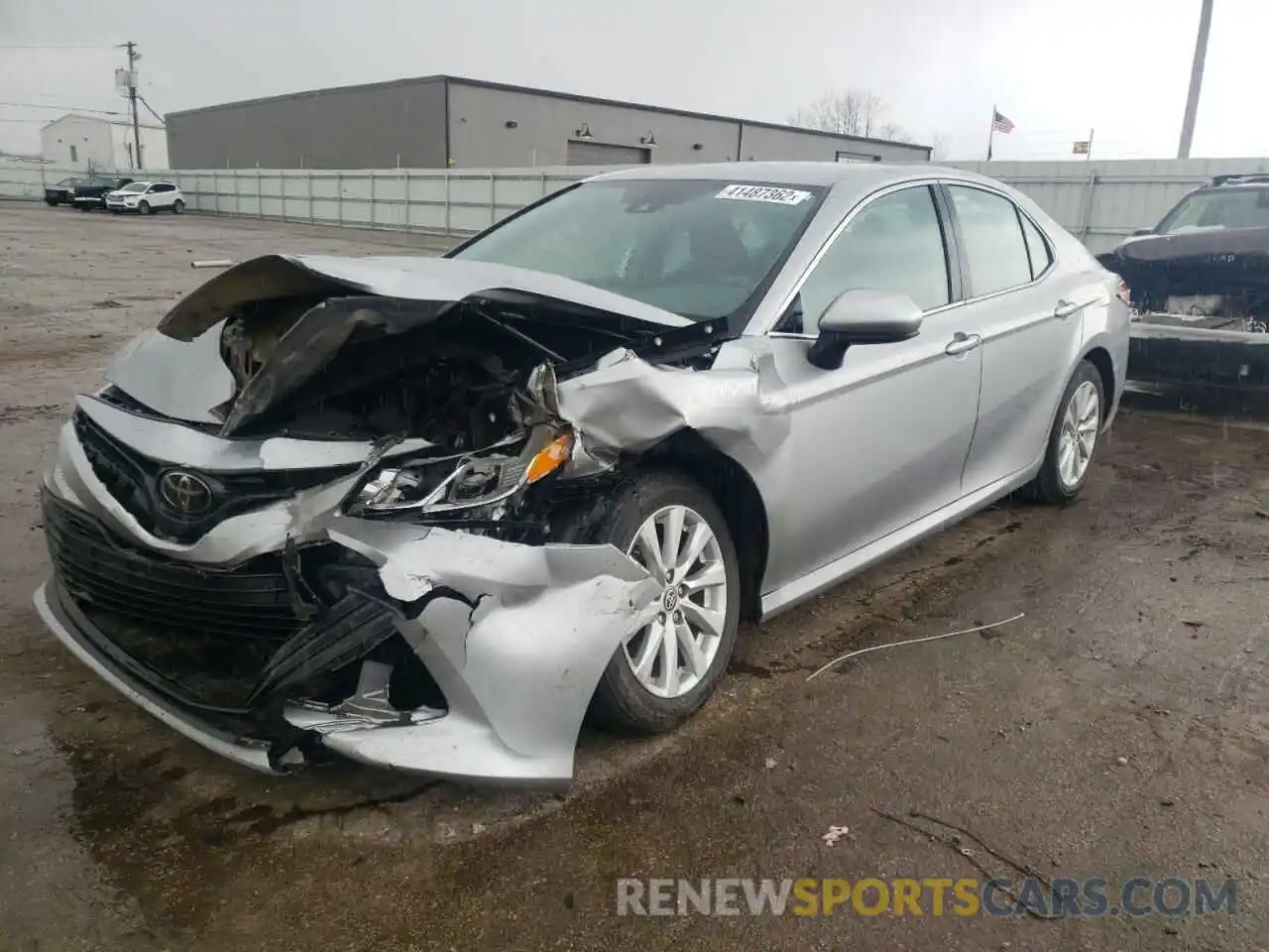 2 Photograph of a damaged car 4T1C11AK6LU974882 TOYOTA CAMRY 2020