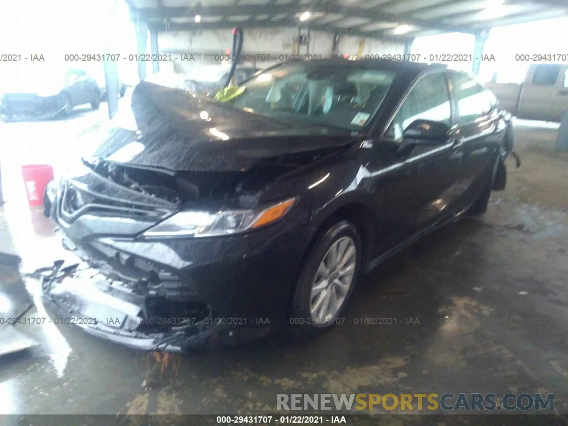 2 Photograph of a damaged car 4T1C11AK6LU978317 TOYOTA CAMRY 2020