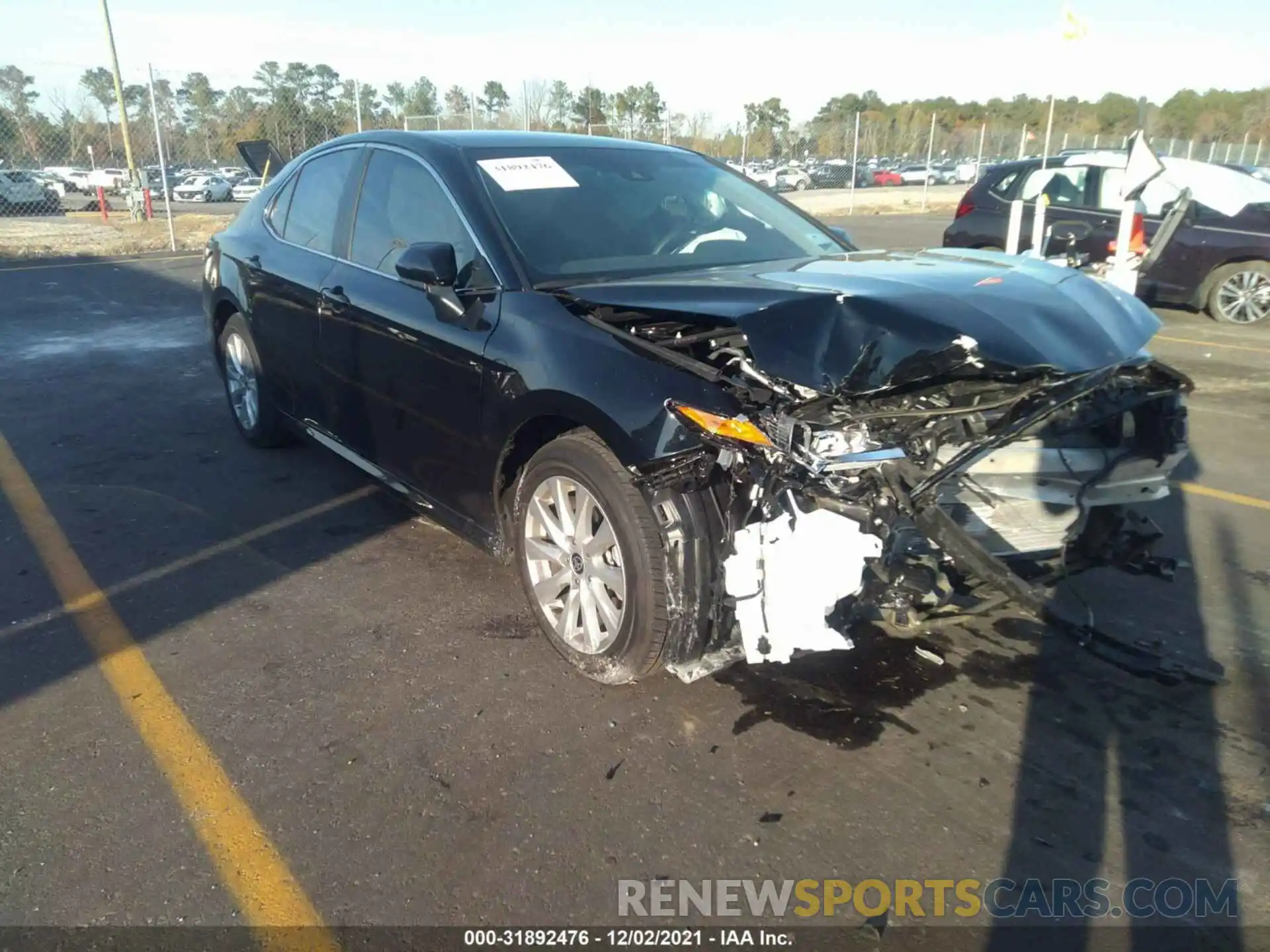 1 Photograph of a damaged car 4T1C11AK6LU982643 TOYOTA CAMRY 2020