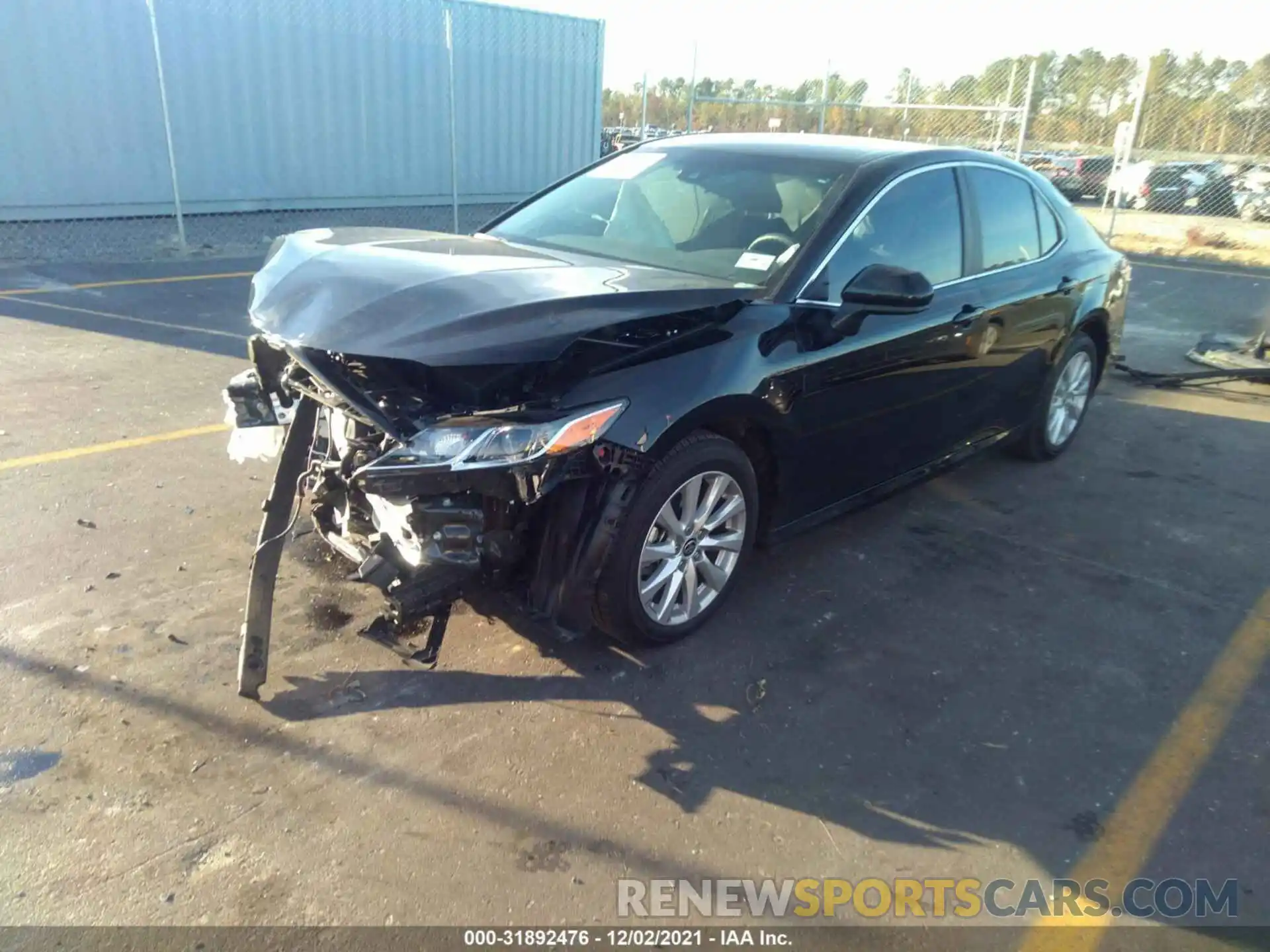 2 Photograph of a damaged car 4T1C11AK6LU982643 TOYOTA CAMRY 2020