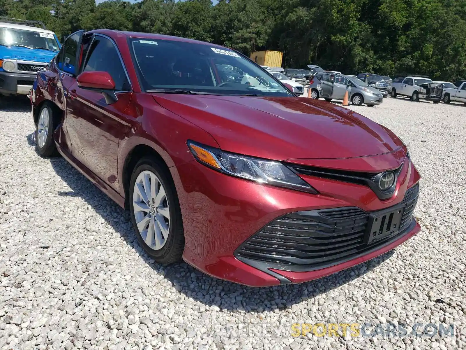 1 Photograph of a damaged car 4T1C11AK6LU986336 TOYOTA CAMRY 2020