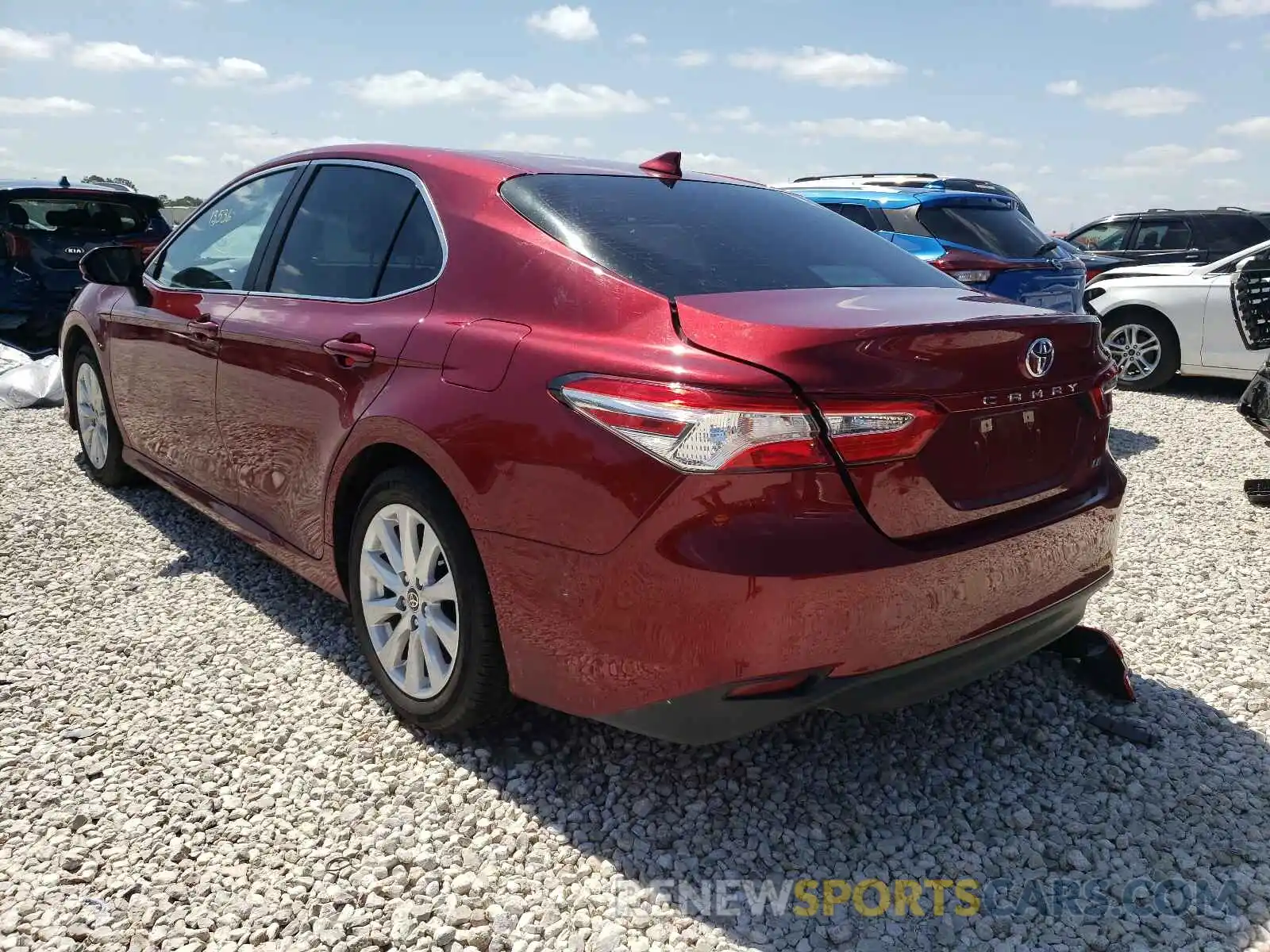 3 Photograph of a damaged car 4T1C11AK6LU986336 TOYOTA CAMRY 2020