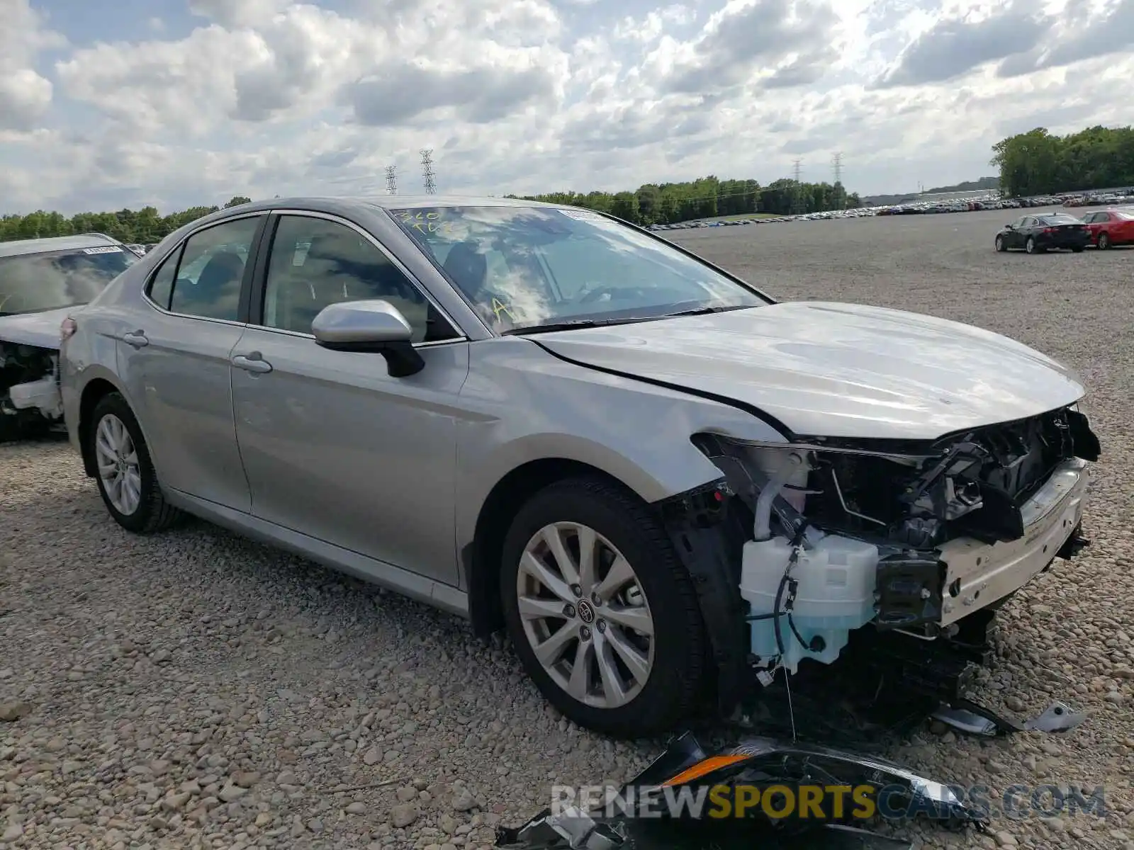 1 Photograph of a damaged car 4T1C11AK6LU987227 TOYOTA CAMRY 2020