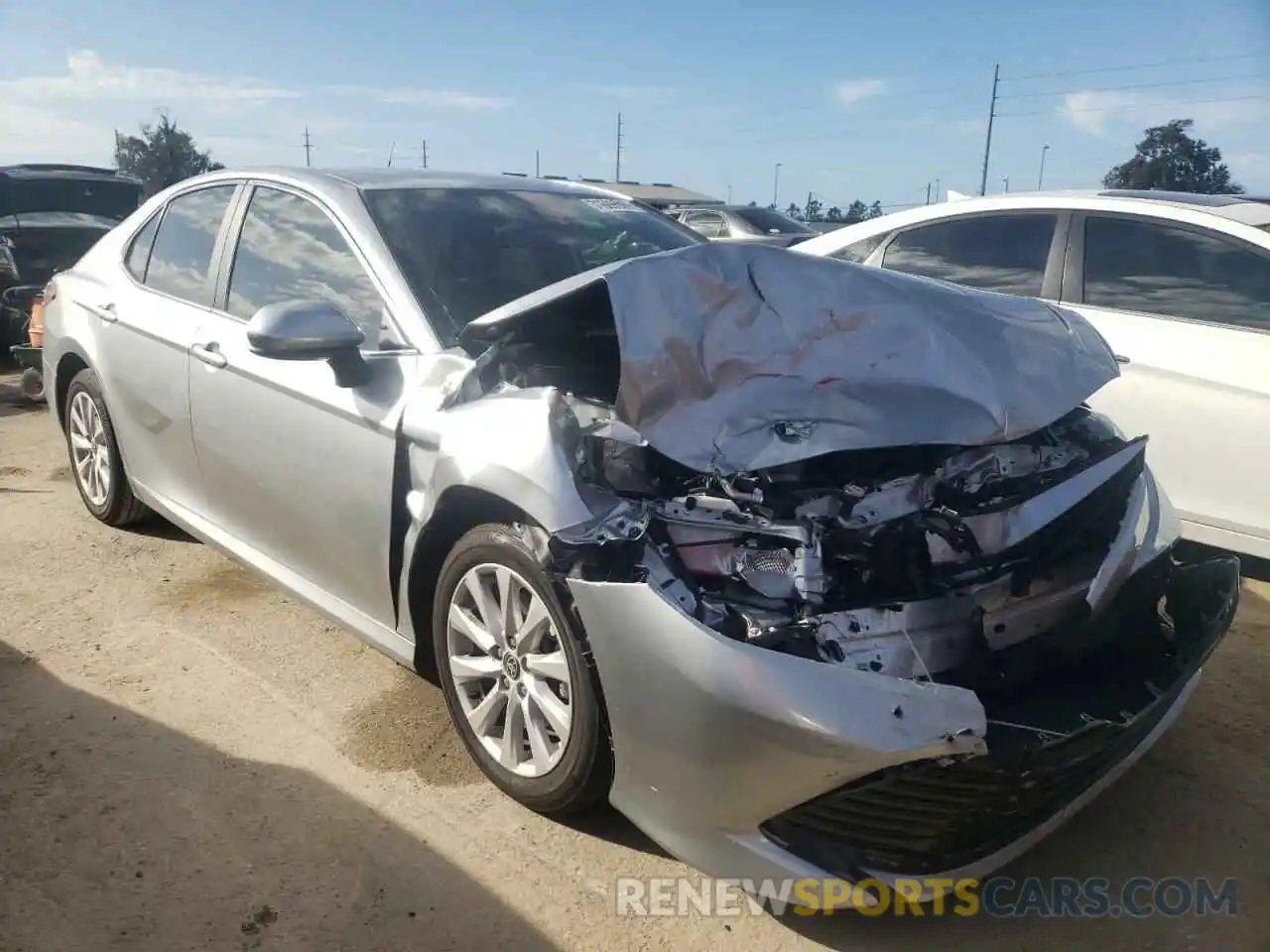 1 Photograph of a damaged car 4T1C11AK6LU987955 TOYOTA CAMRY 2020