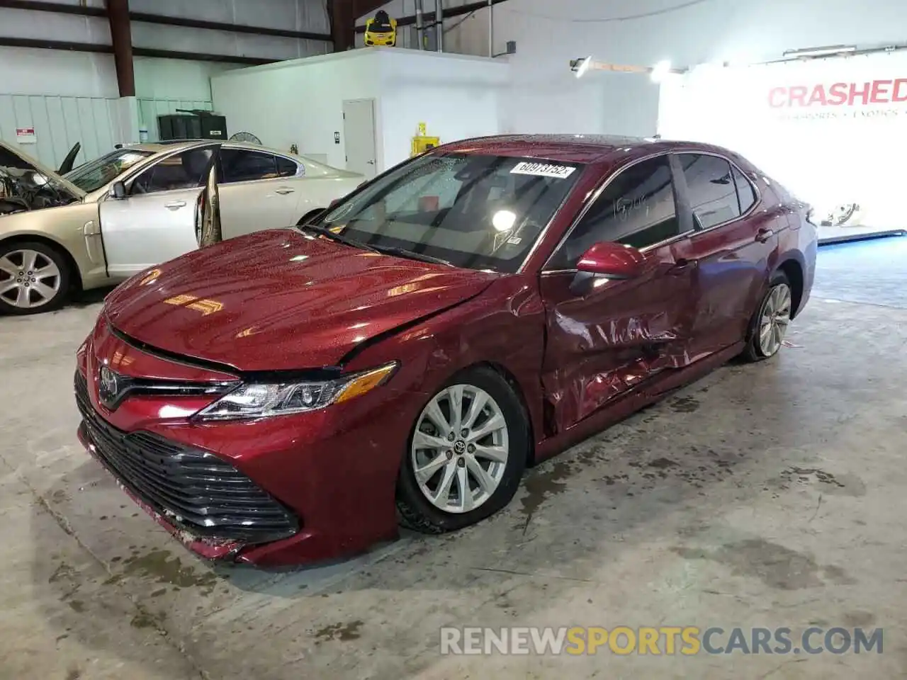 2 Photograph of a damaged car 4T1C11AK6LU988233 TOYOTA CAMRY 2020