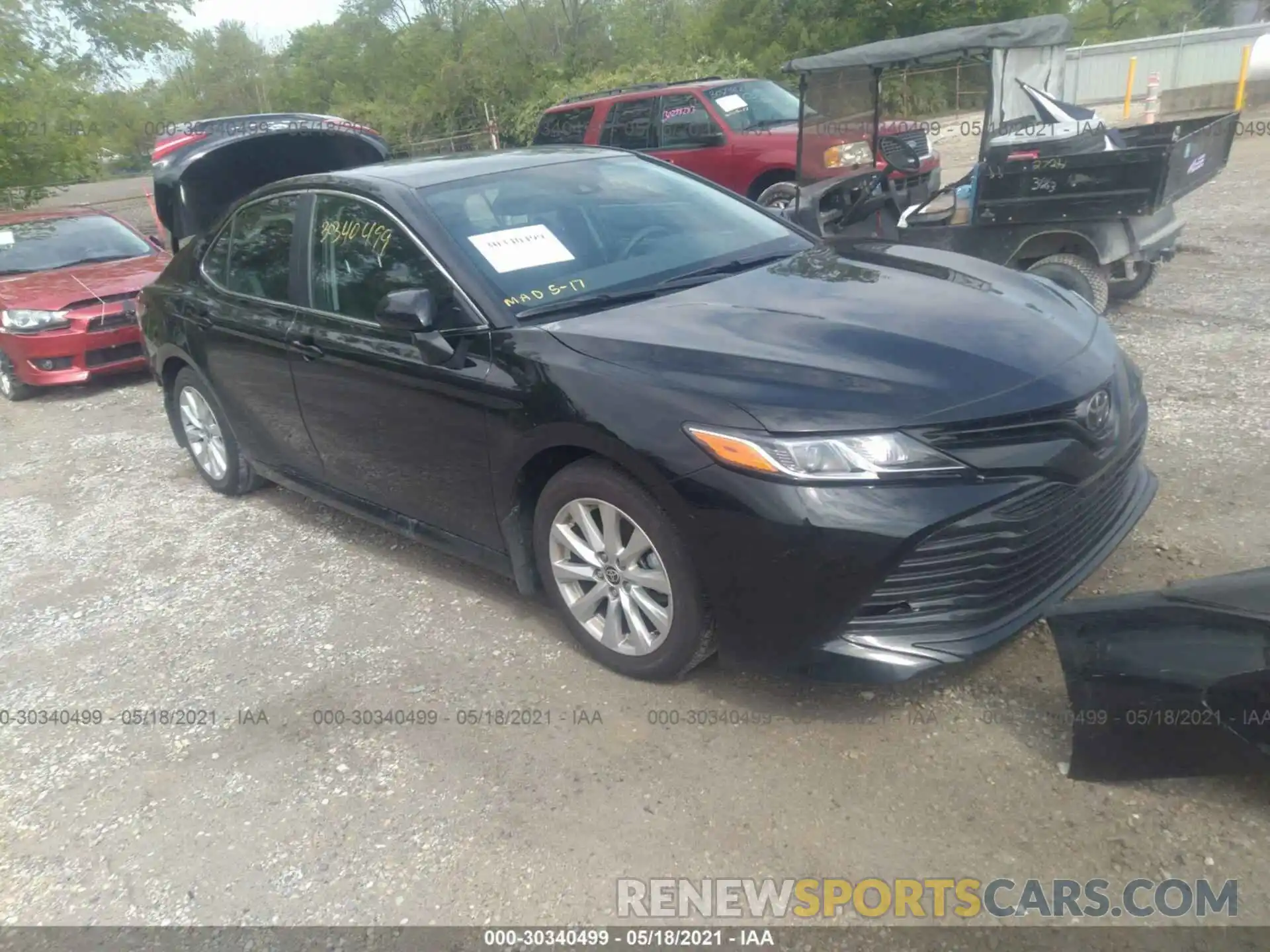 1 Photograph of a damaged car 4T1C11AK6LU988894 TOYOTA CAMRY 2020