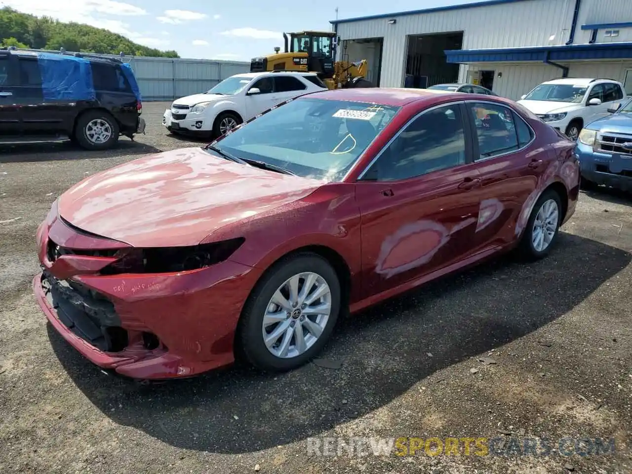 2 Photograph of a damaged car 4T1C11AK6LU991066 TOYOTA CAMRY 2020