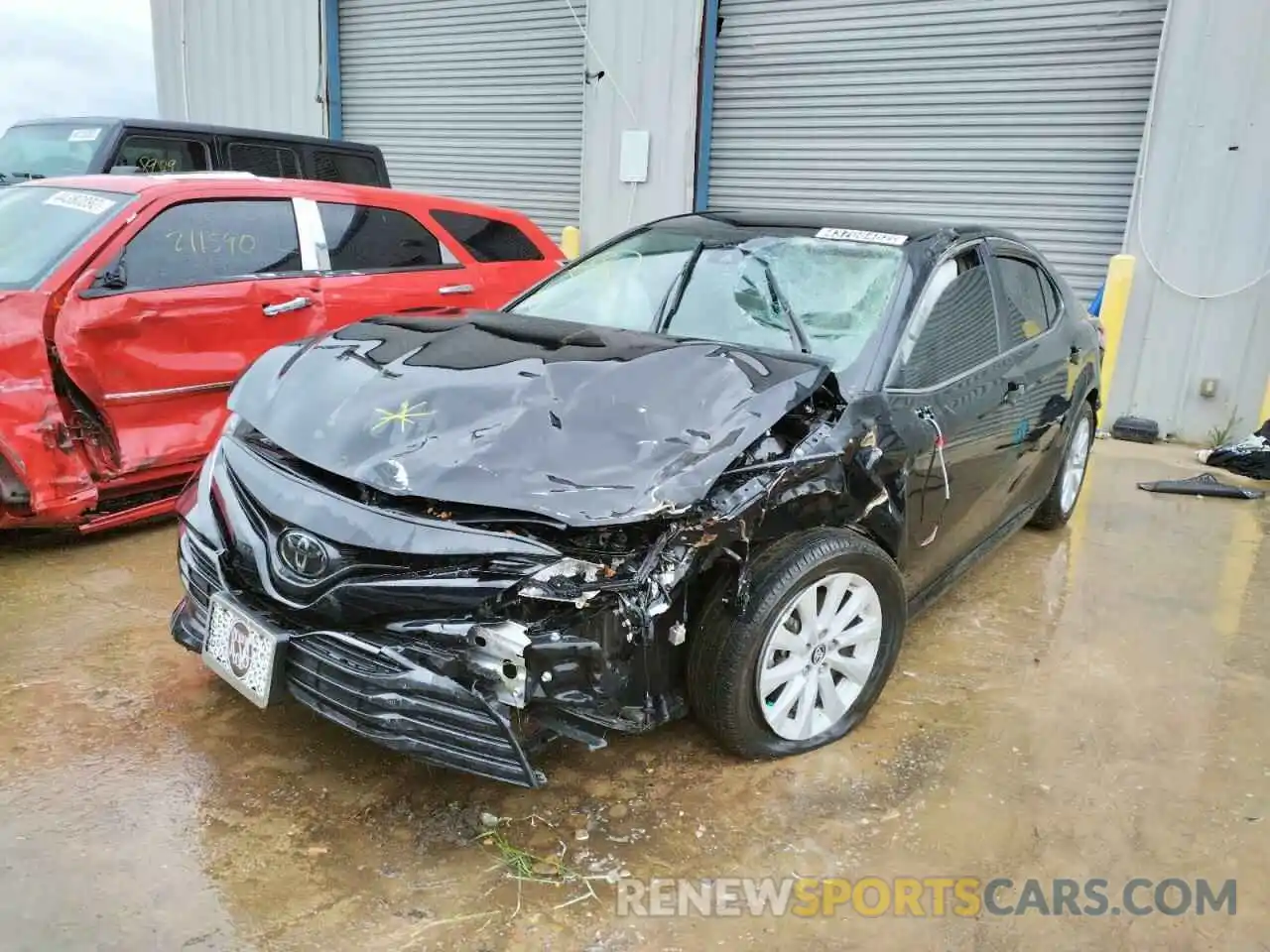 2 Photograph of a damaged car 4T1C11AK6LU998602 TOYOTA CAMRY 2020