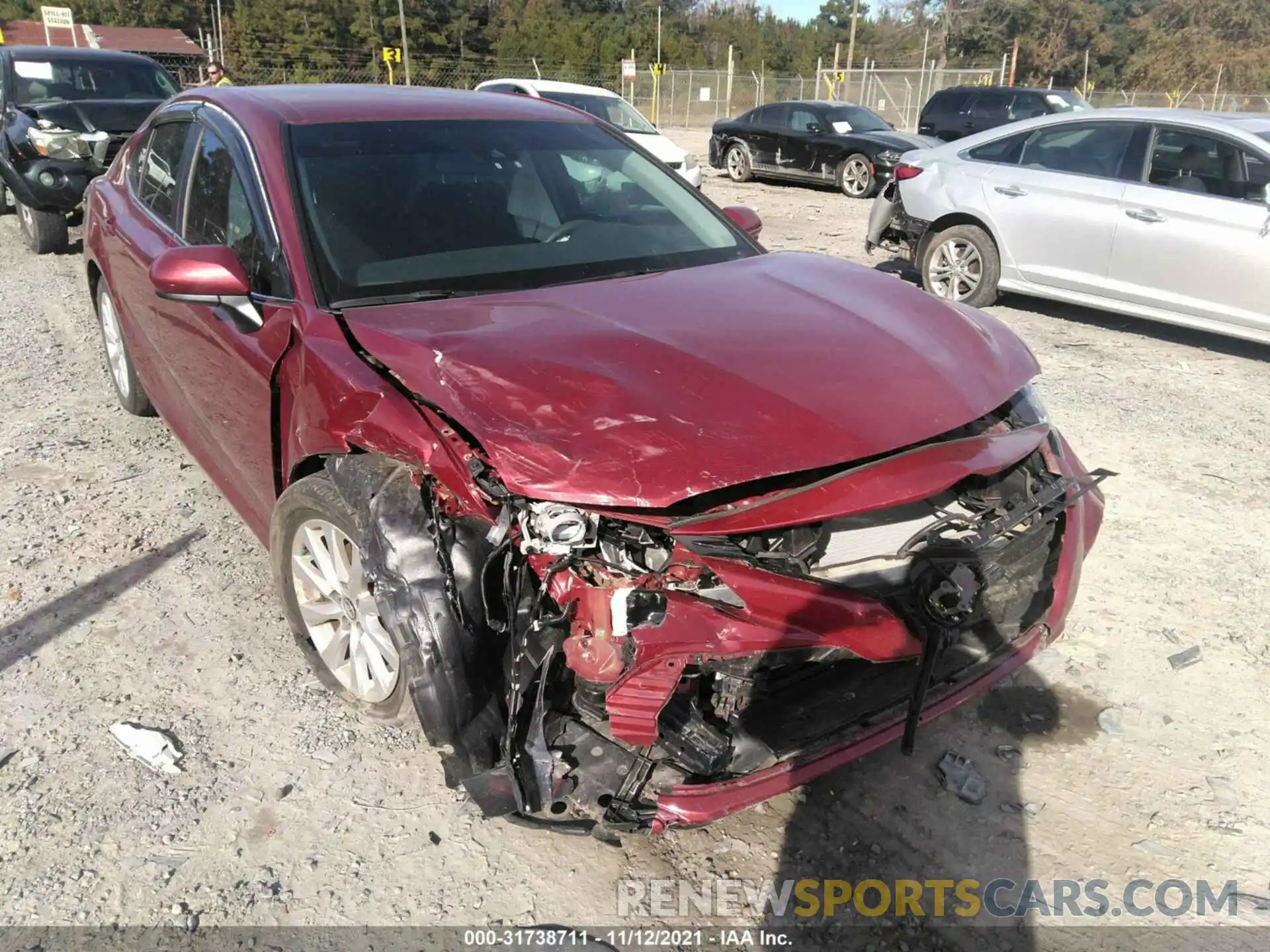 6 Photograph of a damaged car 4T1C11AK7LU308310 TOYOTA CAMRY 2020