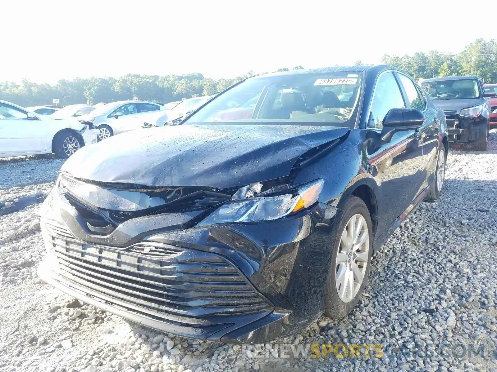 2 Photograph of a damaged car 4T1C11AK7LU314804 TOYOTA CAMRY 2020