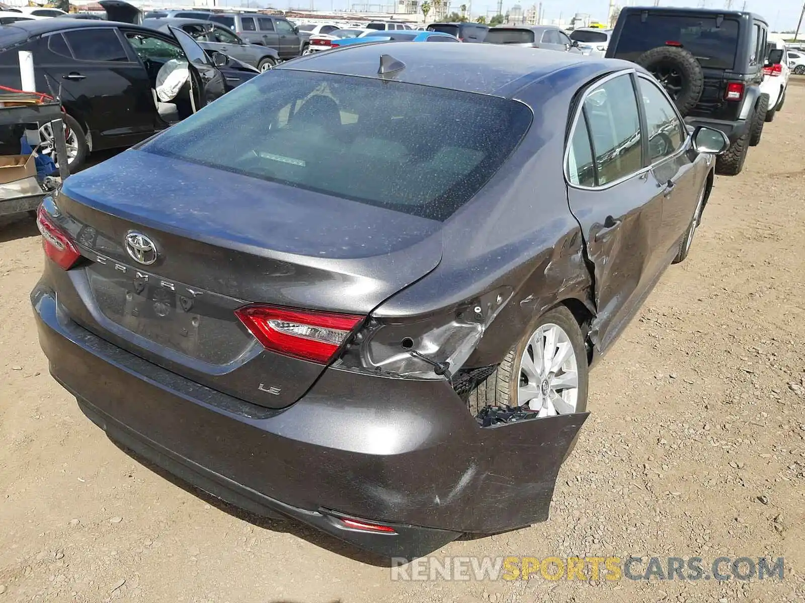 9 Photograph of a damaged car 4T1C11AK7LU317640 TOYOTA CAMRY 2020