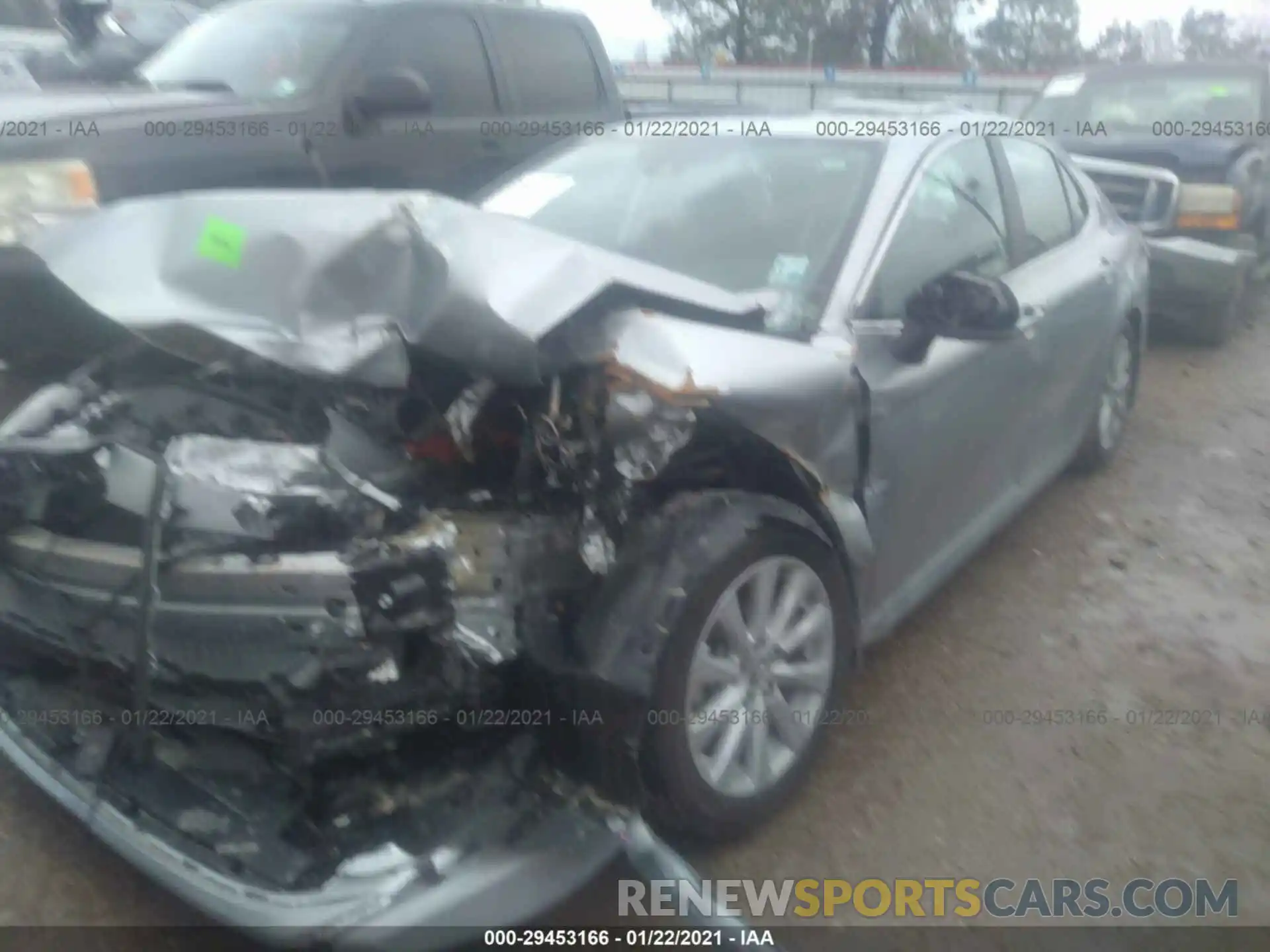 2 Photograph of a damaged car 4T1C11AK7LU320201 TOYOTA CAMRY 2020