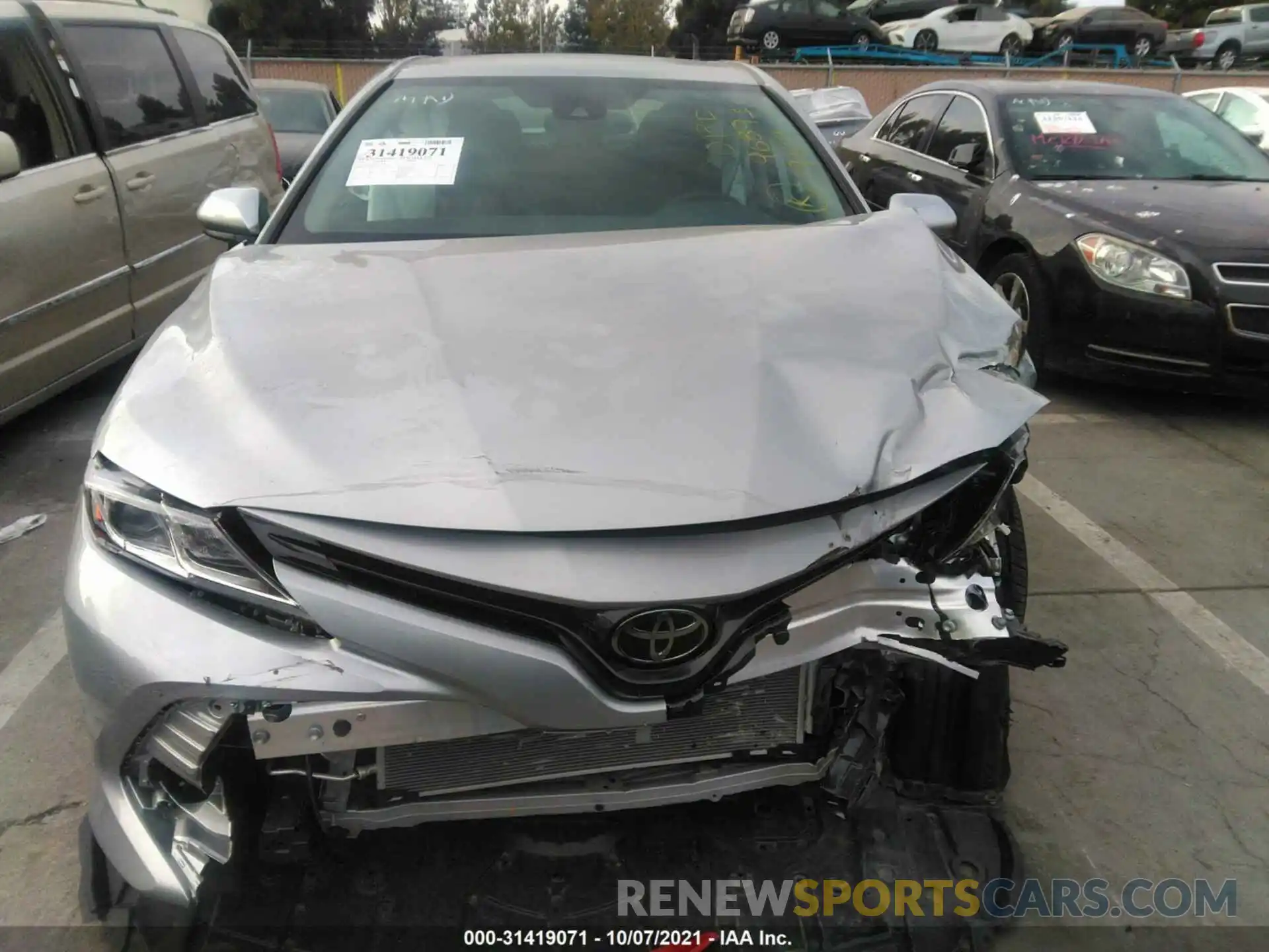 6 Photograph of a damaged car 4T1C11AK7LU321428 TOYOTA CAMRY 2020