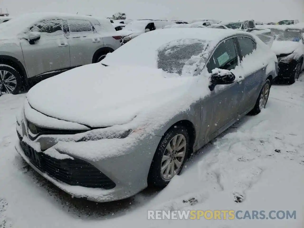 2 Photograph of a damaged car 4T1C11AK7LU330050 TOYOTA CAMRY 2020