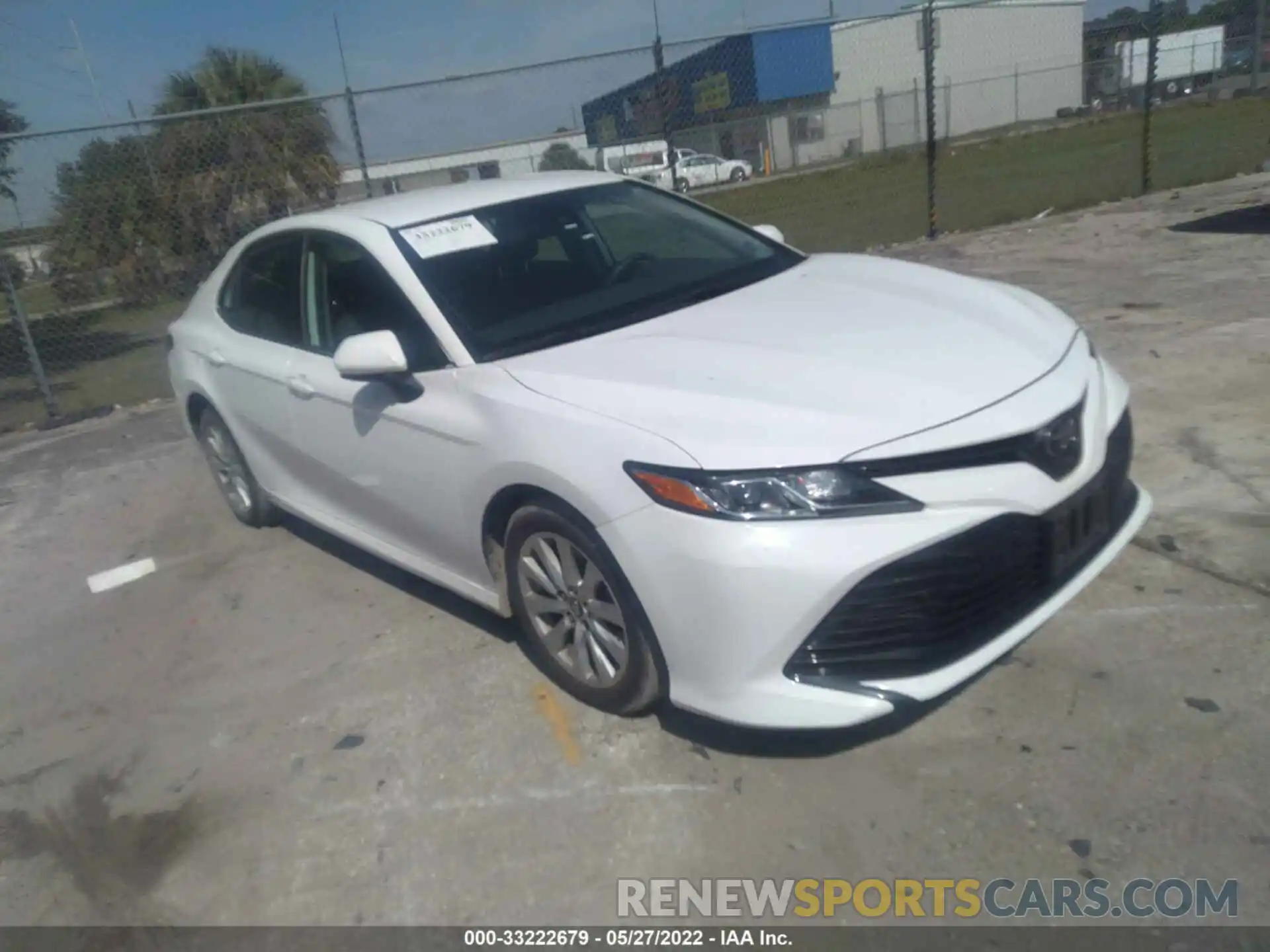 1 Photograph of a damaged car 4T1C11AK7LU334079 TOYOTA CAMRY 2020