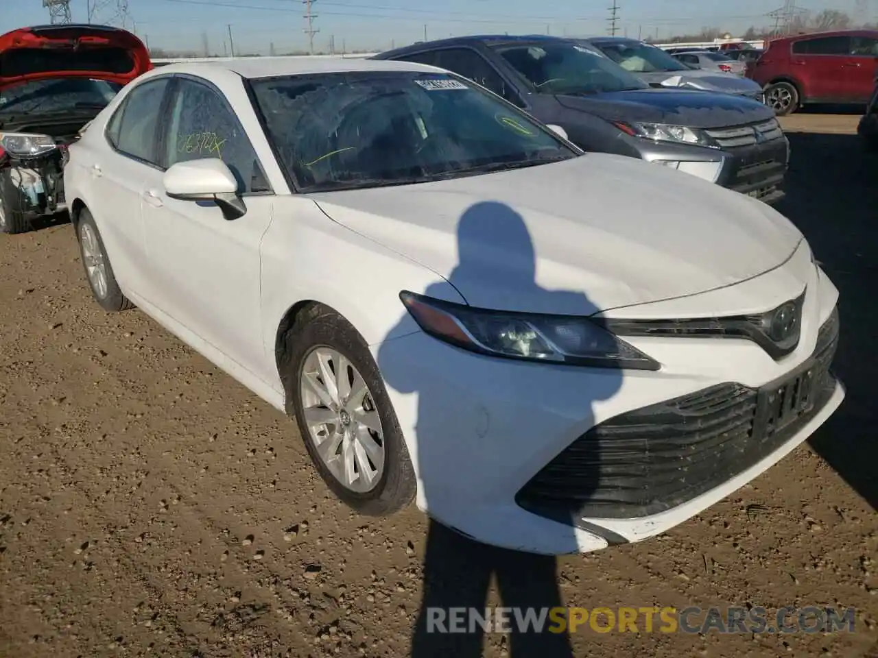 1 Photograph of a damaged car 4T1C11AK7LU336205 TOYOTA CAMRY 2020