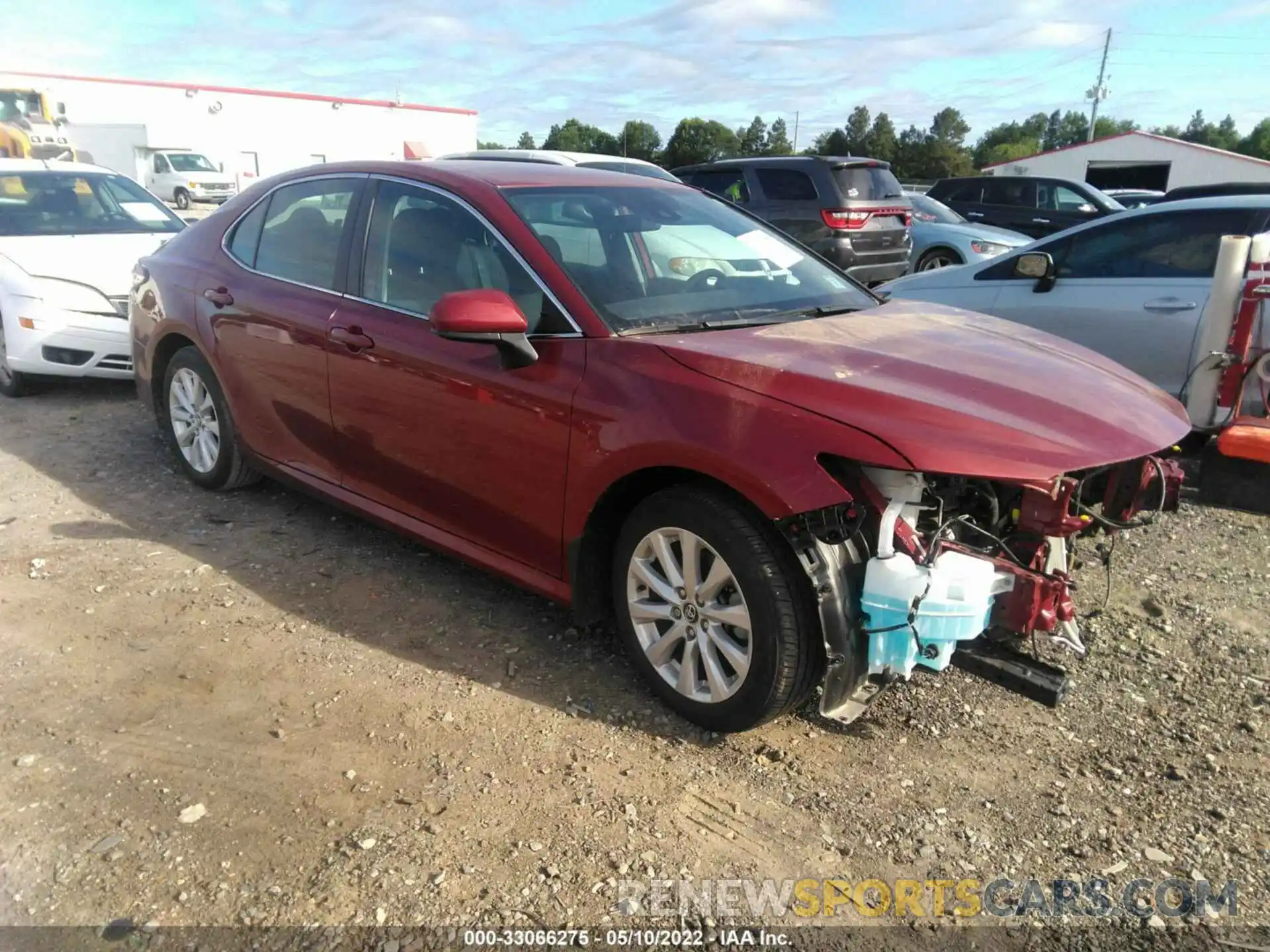 1 Photograph of a damaged car 4T1C11AK7LU340528 TOYOTA CAMRY 2020