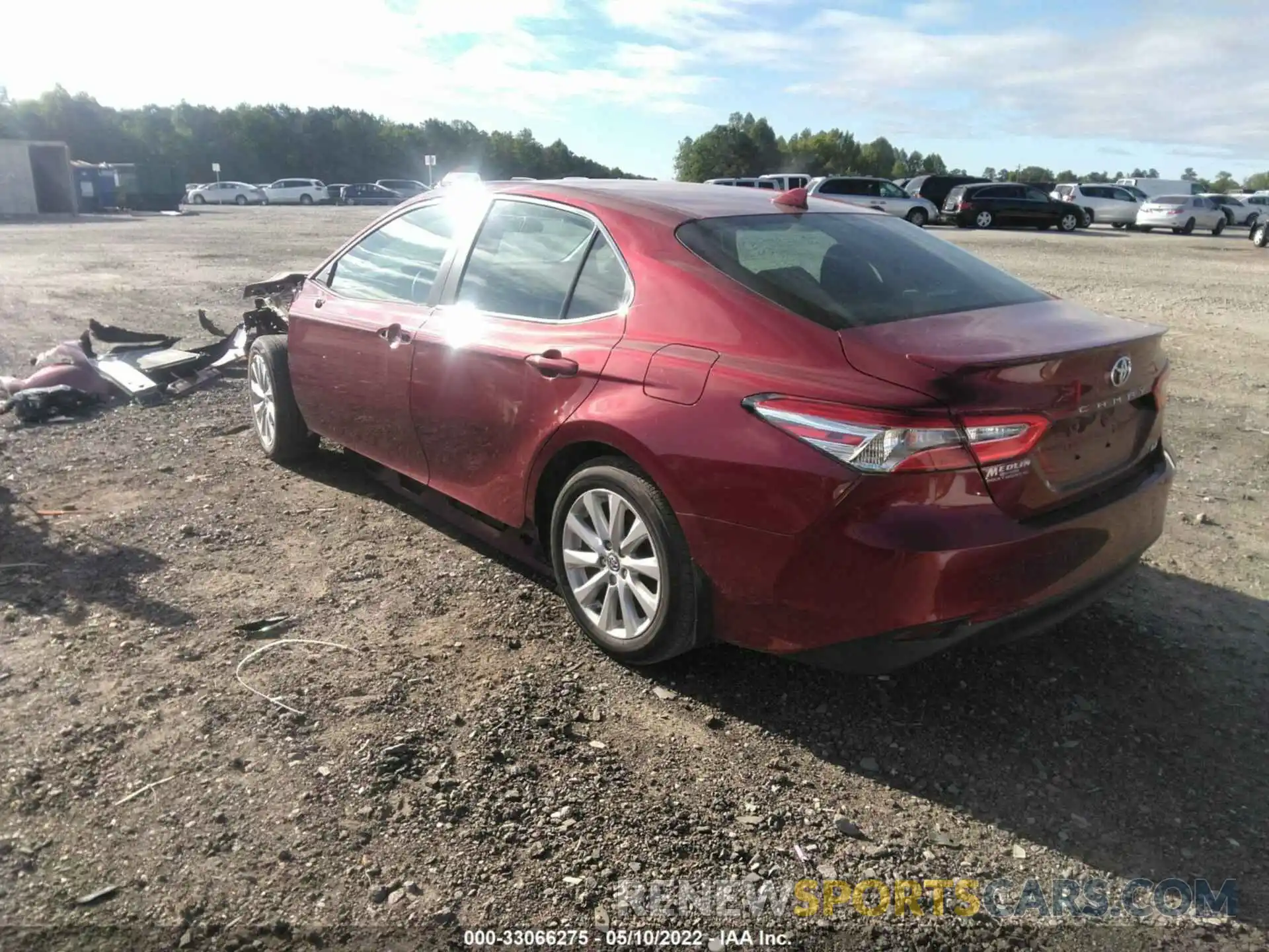 3 Photograph of a damaged car 4T1C11AK7LU340528 TOYOTA CAMRY 2020