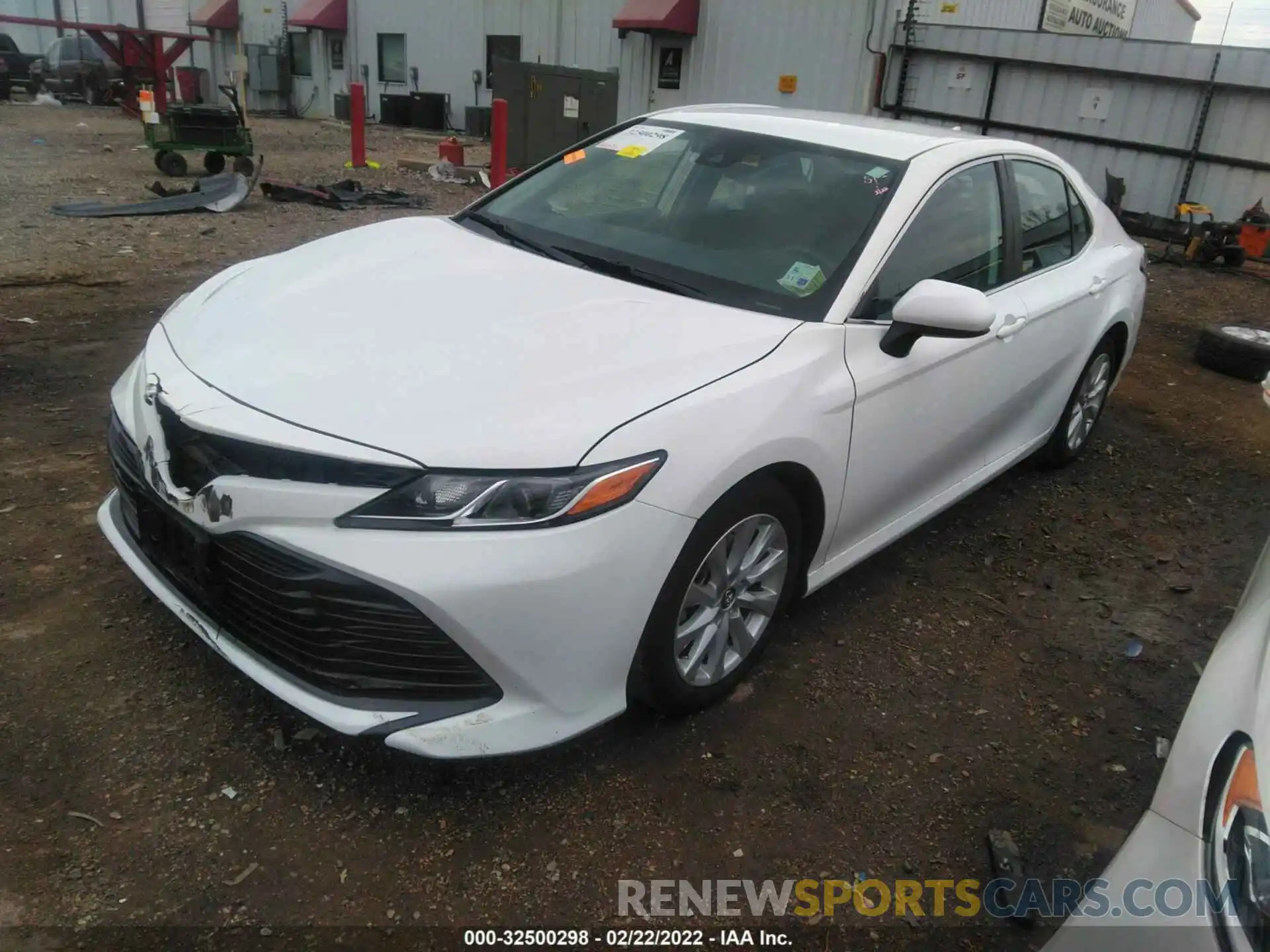 2 Photograph of a damaged car 4T1C11AK7LU343669 TOYOTA CAMRY 2020