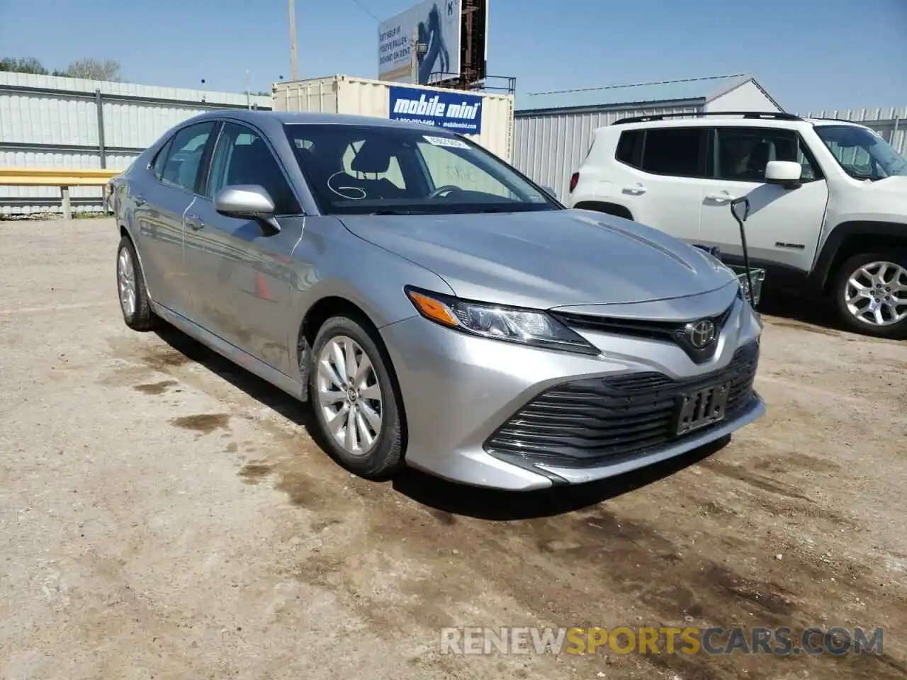 1 Photograph of a damaged car 4T1C11AK7LU344434 TOYOTA CAMRY 2020