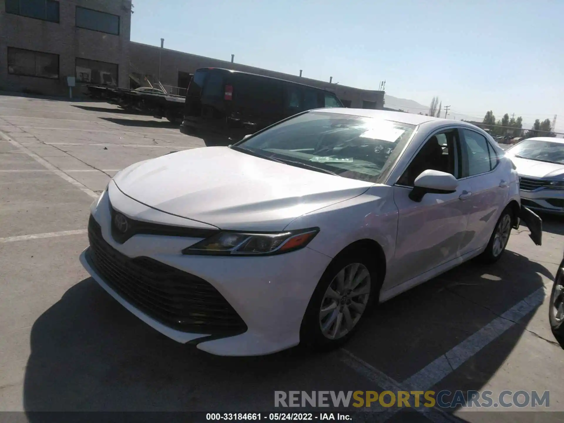 2 Photograph of a damaged car 4T1C11AK7LU345180 TOYOTA CAMRY 2020