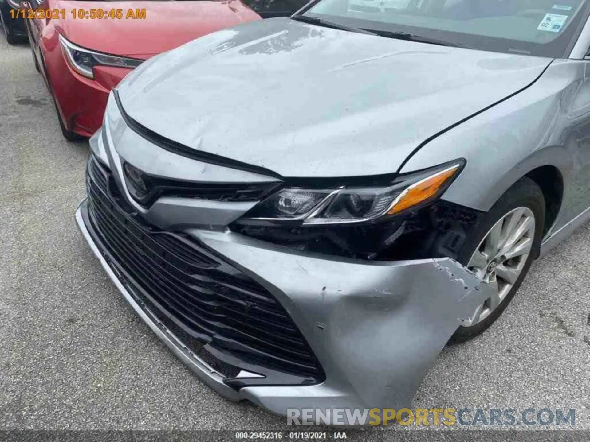 12 Photograph of a damaged car 4T1C11AK7LU346197 TOYOTA CAMRY 2020