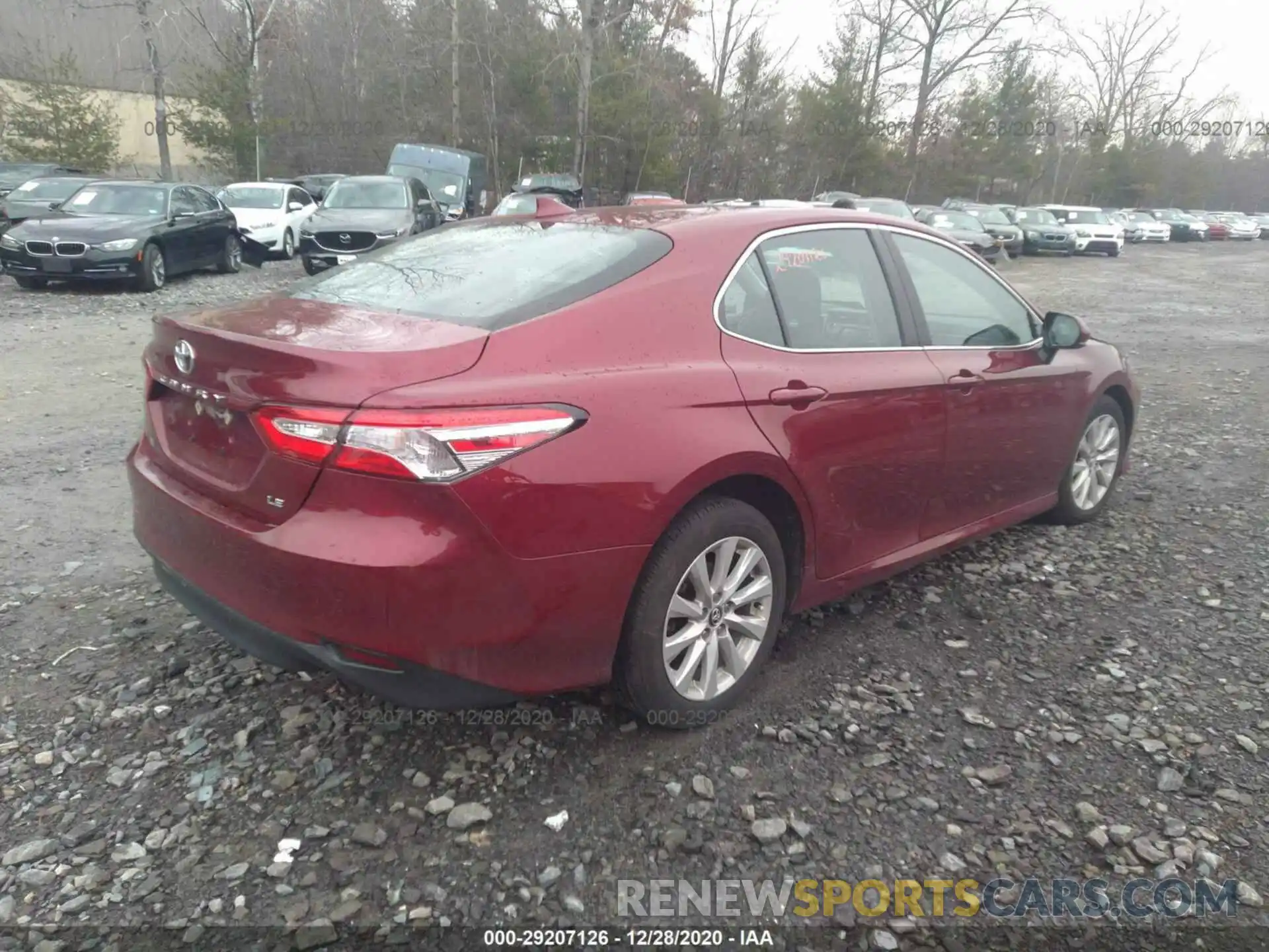 4 Photograph of a damaged car 4T1C11AK7LU354428 TOYOTA CAMRY 2020