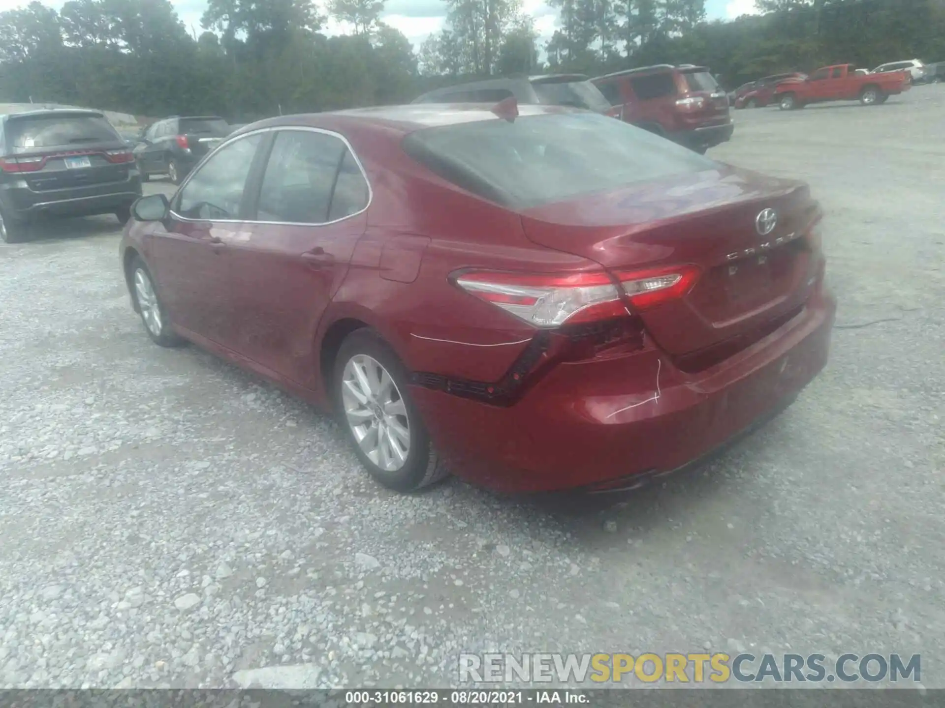 3 Photograph of a damaged car 4T1C11AK7LU357474 TOYOTA CAMRY 2020